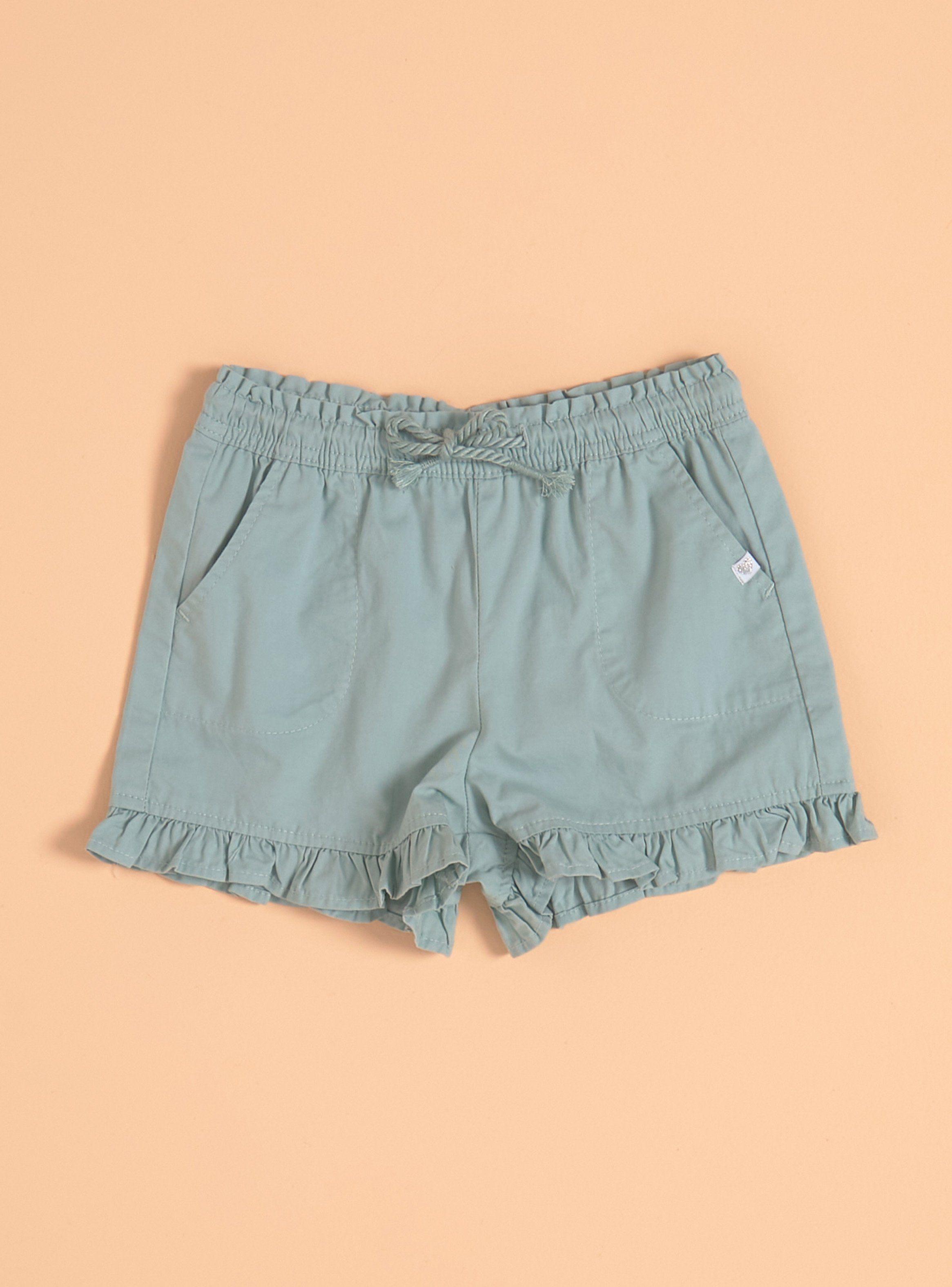 Short con Cintura Ajustable y Vuelos-0