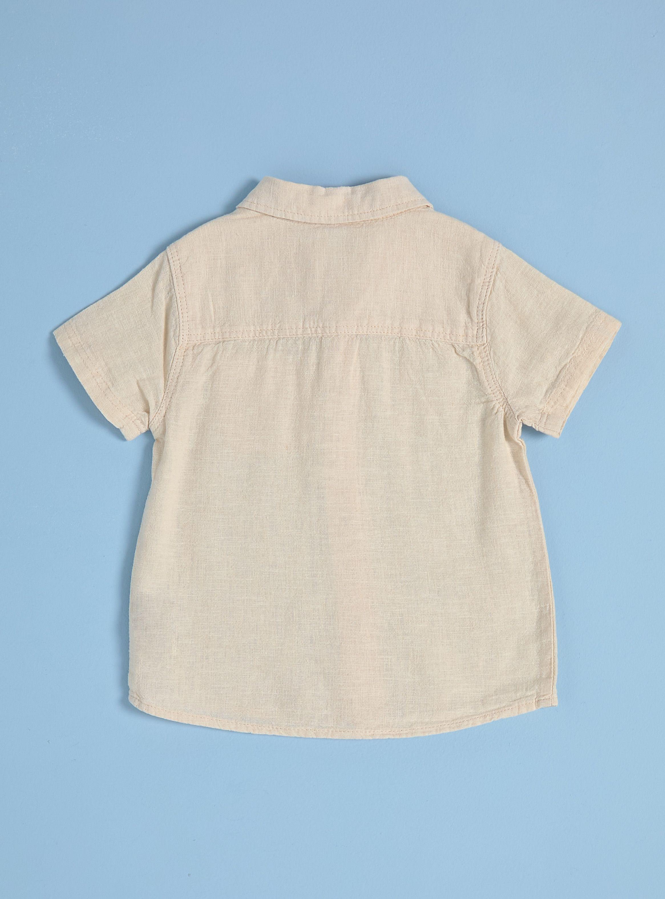 Camisa de Vestir con Bolsillo Delantero-3