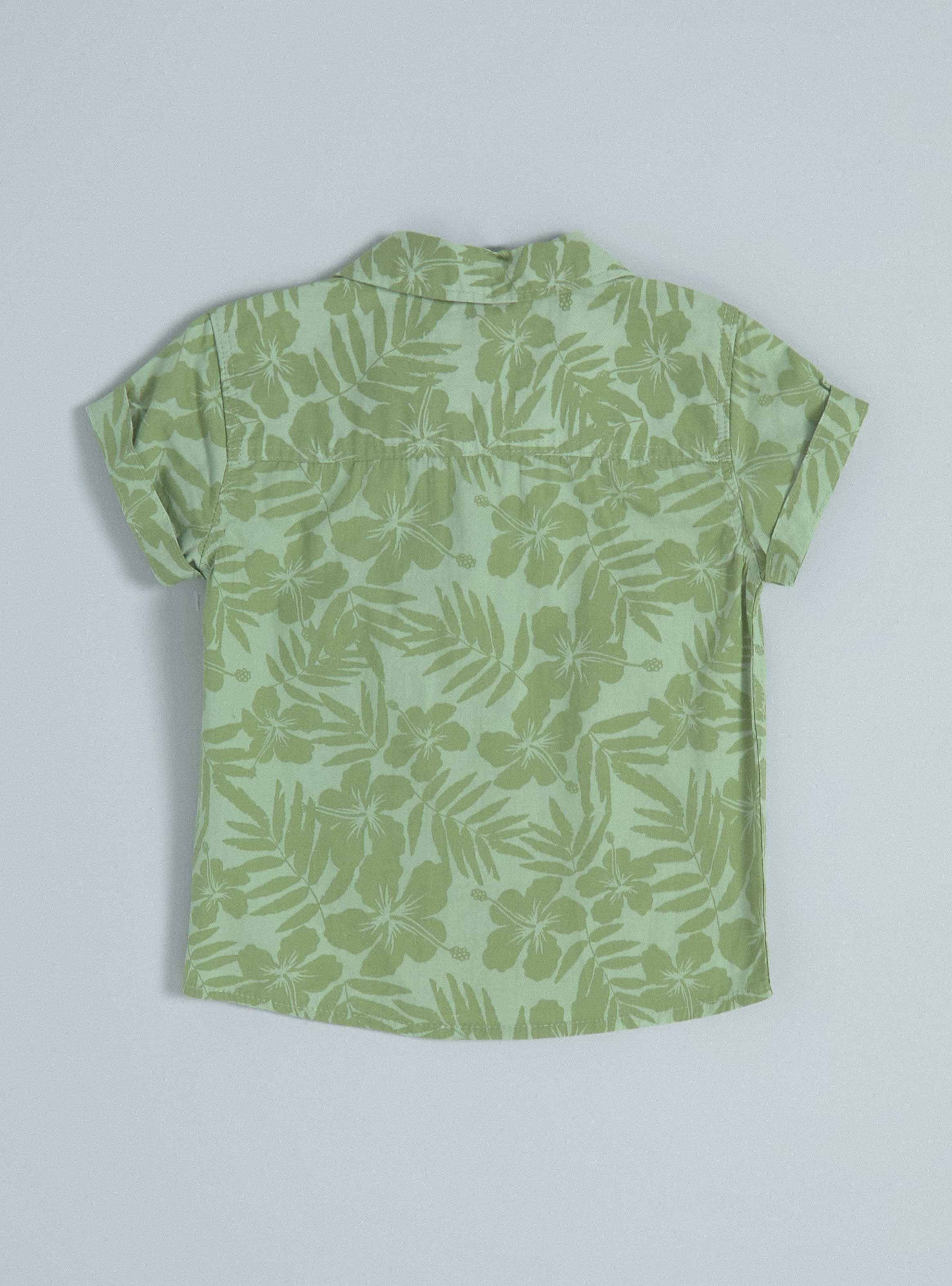 Camisa de Vestir Baby Estampada Algodón-1