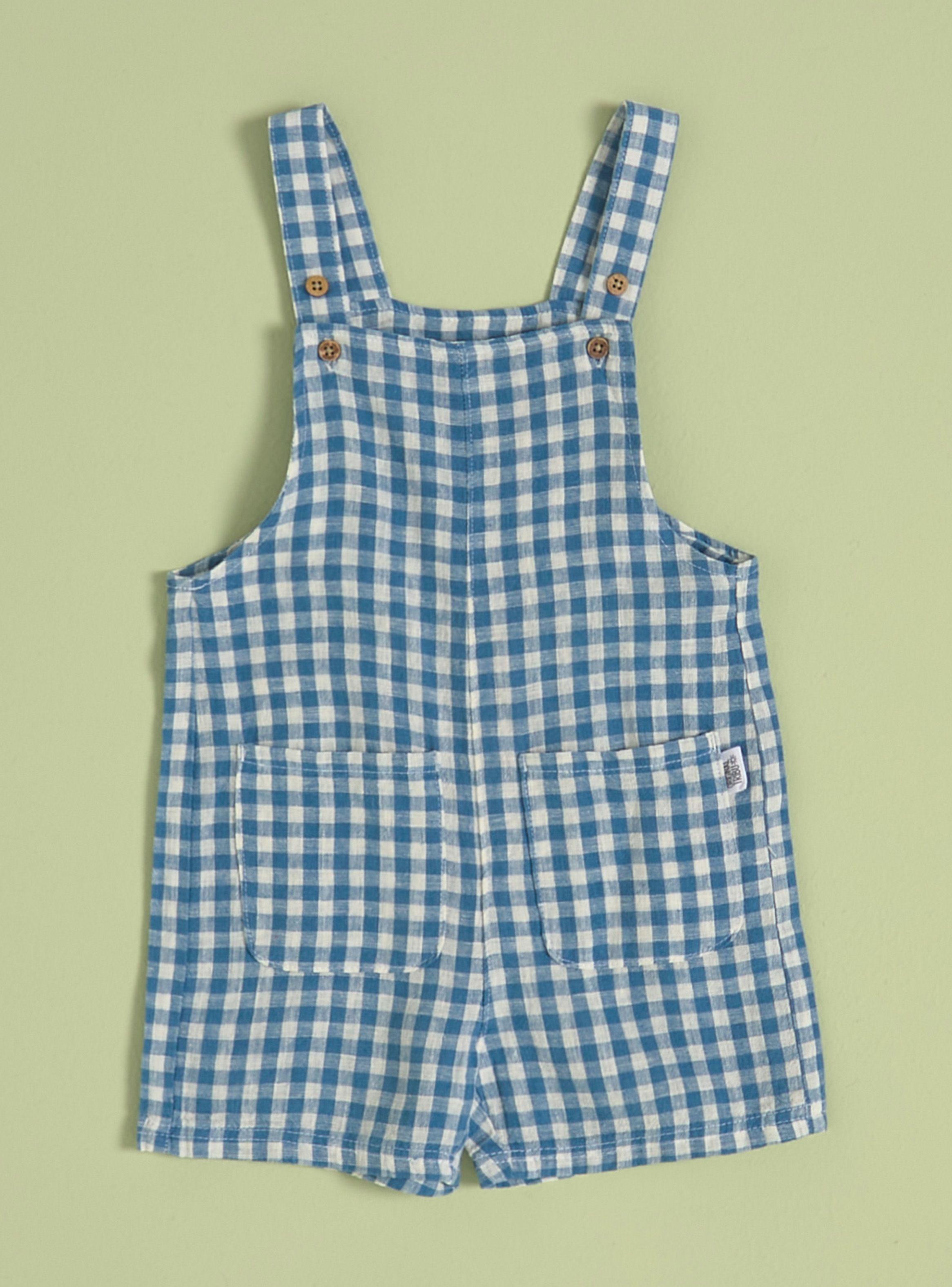 Jardinera Estampada con Bolsillos Delanteros-2