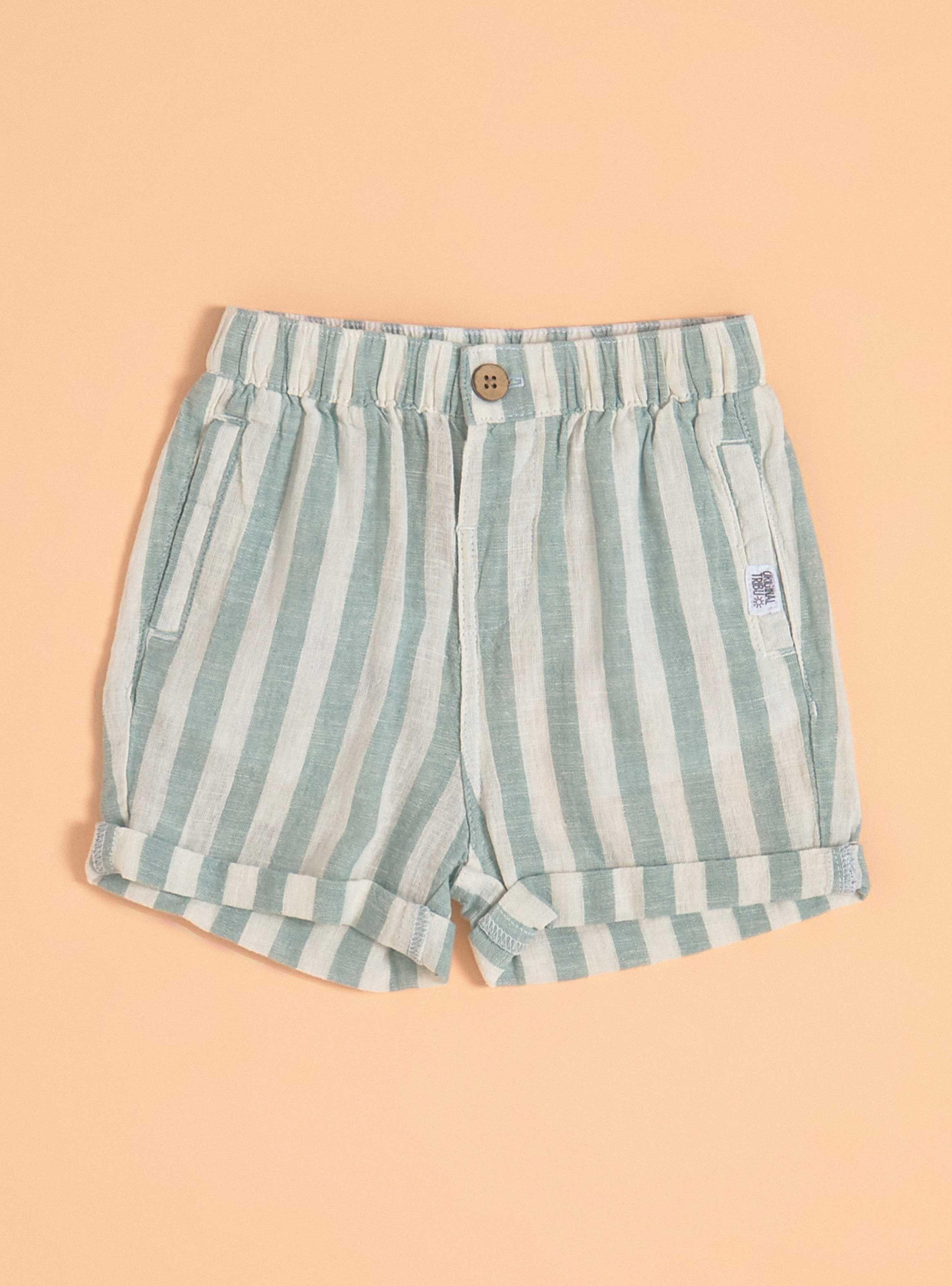 Short Estampado con Doblez en la Basta-0