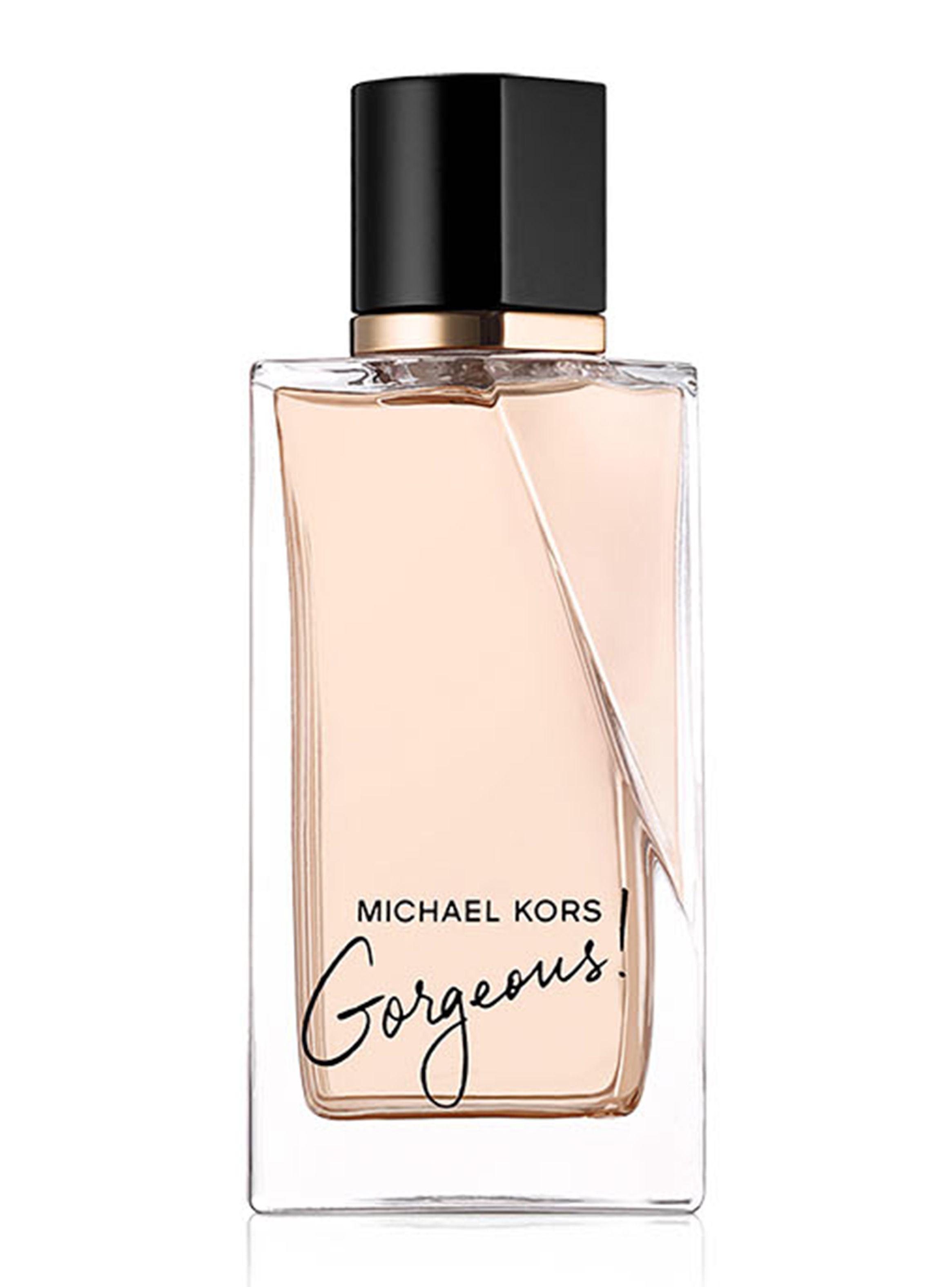 Set Perfume Gorgeous EDP Mujer 100 ml + Body Lotion 100 ml + Shower Gel 100 ml y Travel Spray EDP 10 ml Michael Kors-1