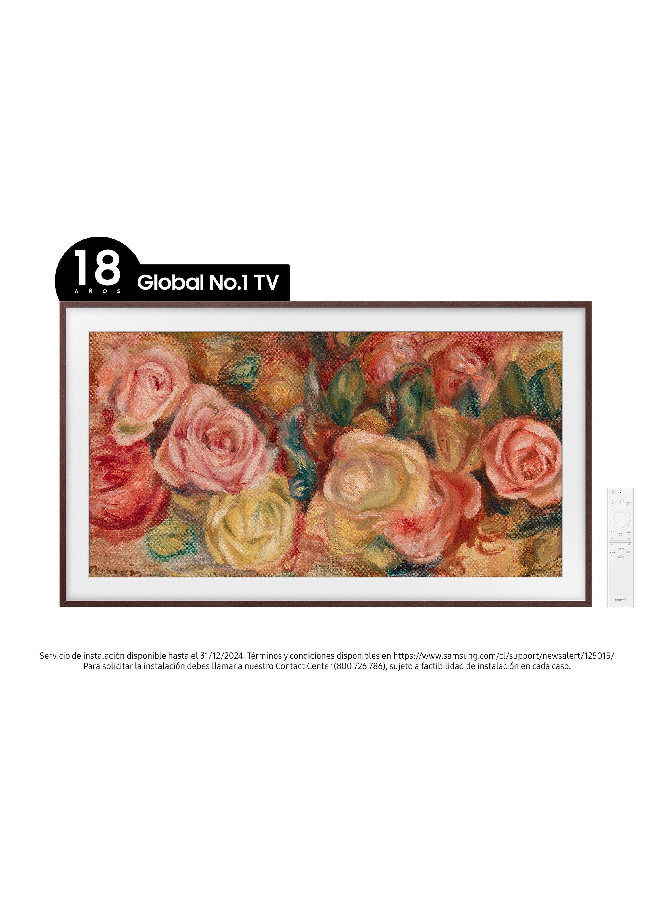 QLED 85” The Frame 4K UHD Smart TV 2024 + Marco Café-2