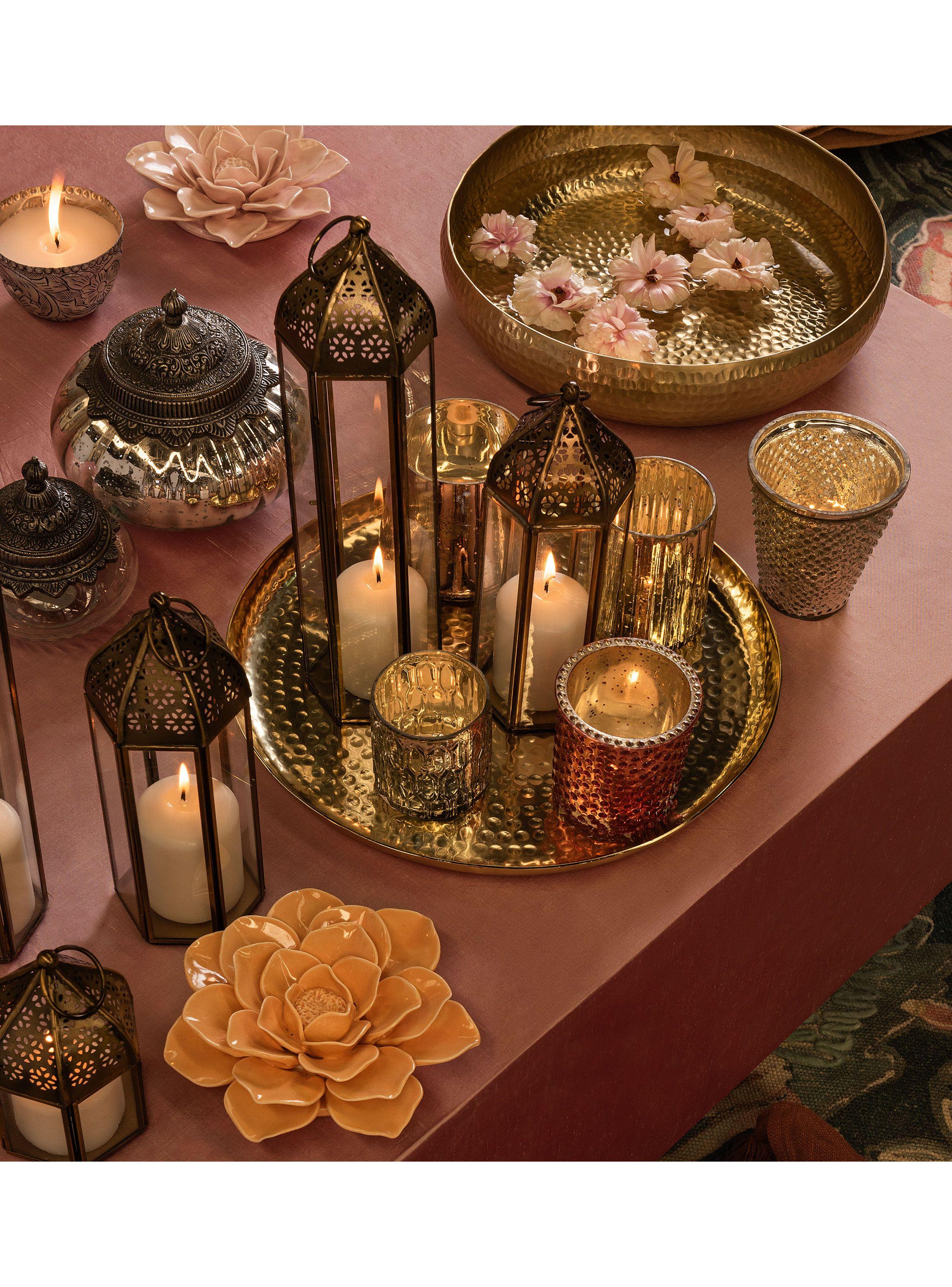 Portavela Jaipur 10 cm-3