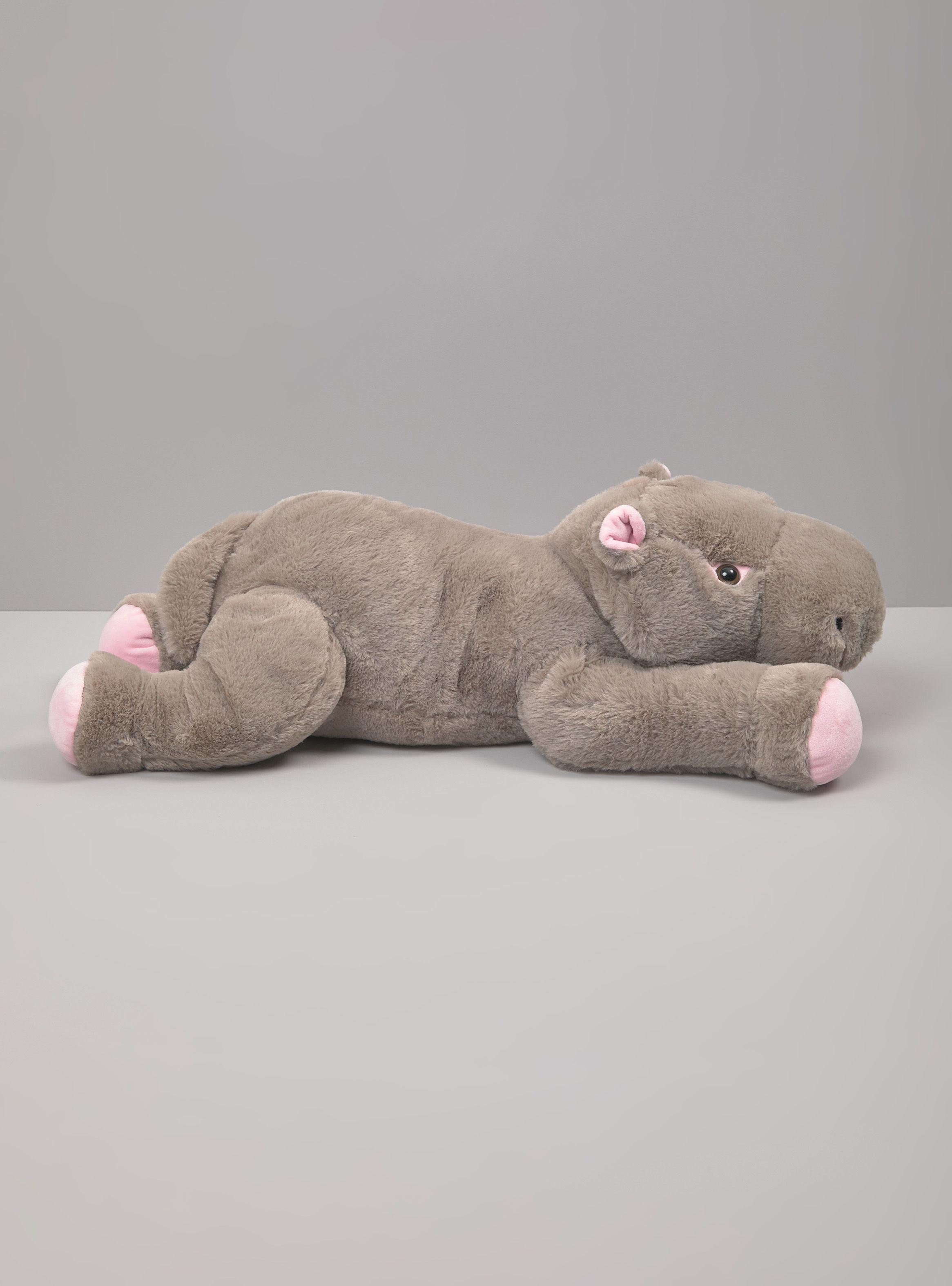 Peluche Hipopotamo Acostado 60 cm-1