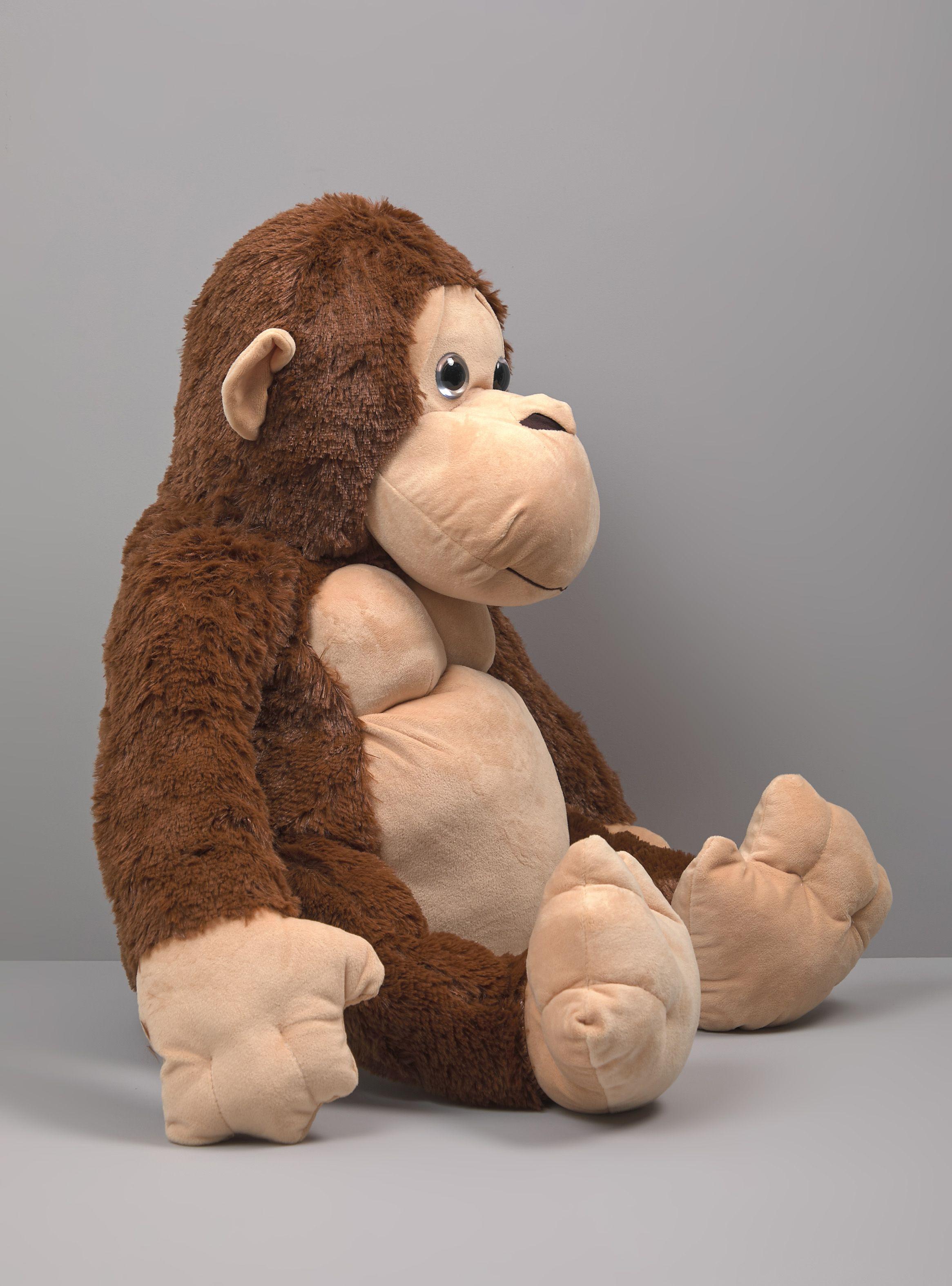 Peluche Gorila Sentado 60 cm-1
