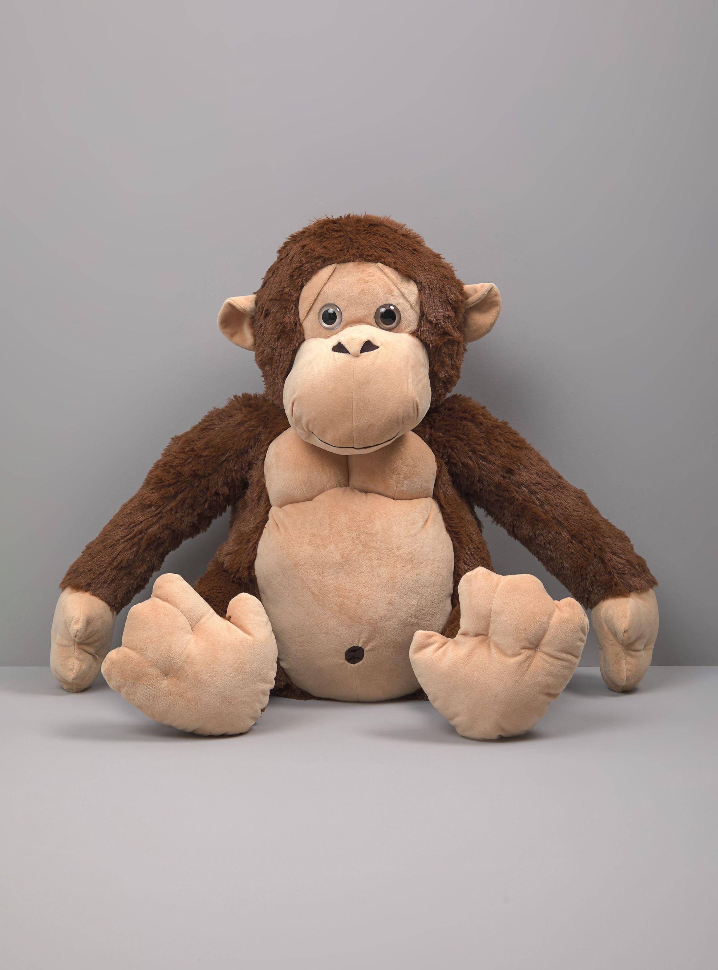 Peluche Gorila Sentado 60 cm-0