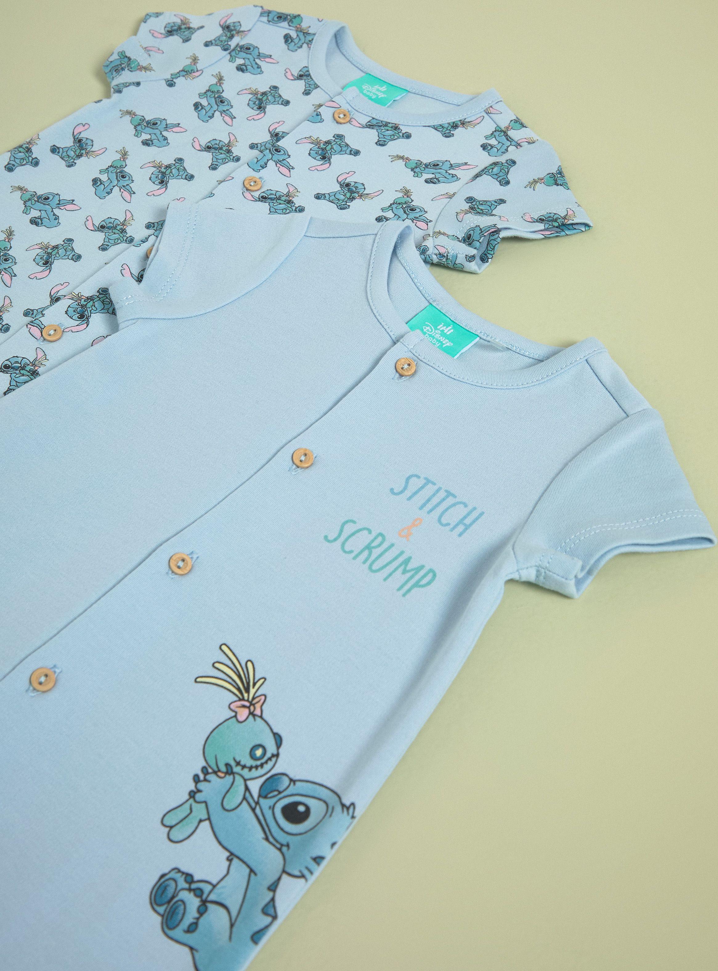 Pijama Bipack Bebé Body Angel & Stitch Disney-3