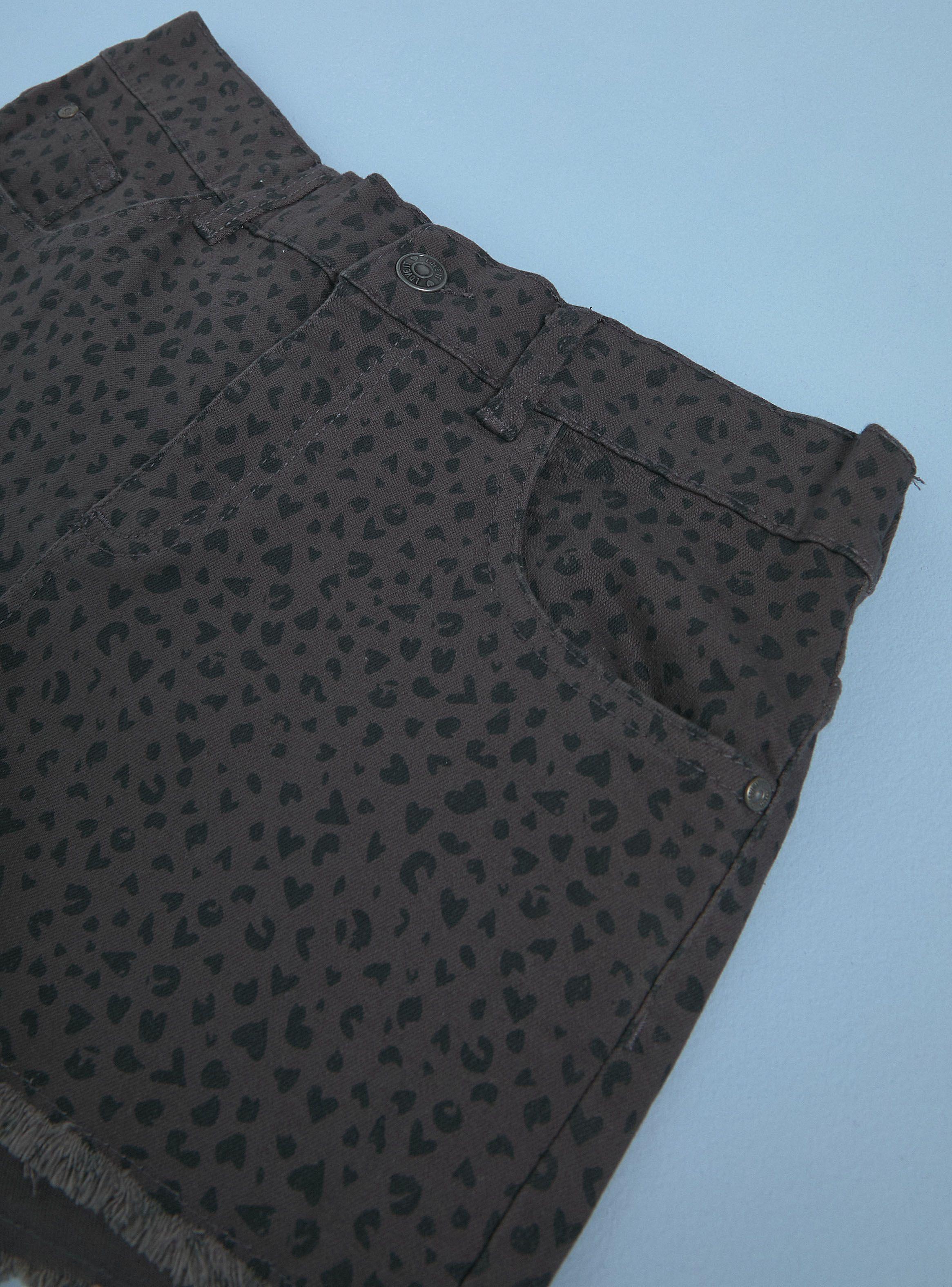 Short Jeans Animal Print-4