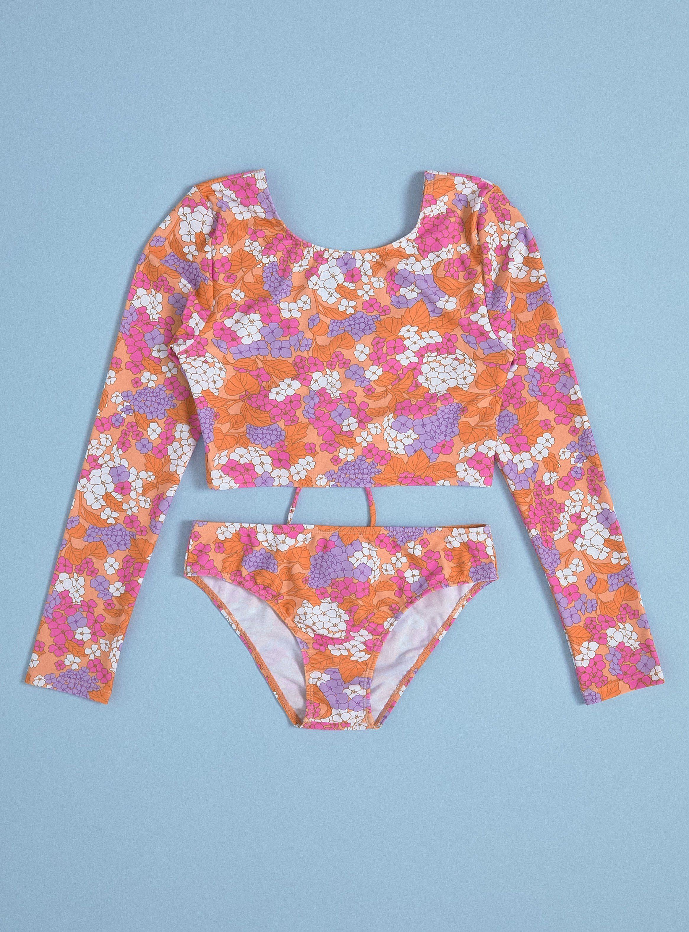 Bikini Top Tipo Polera, Abertura Espalda-2