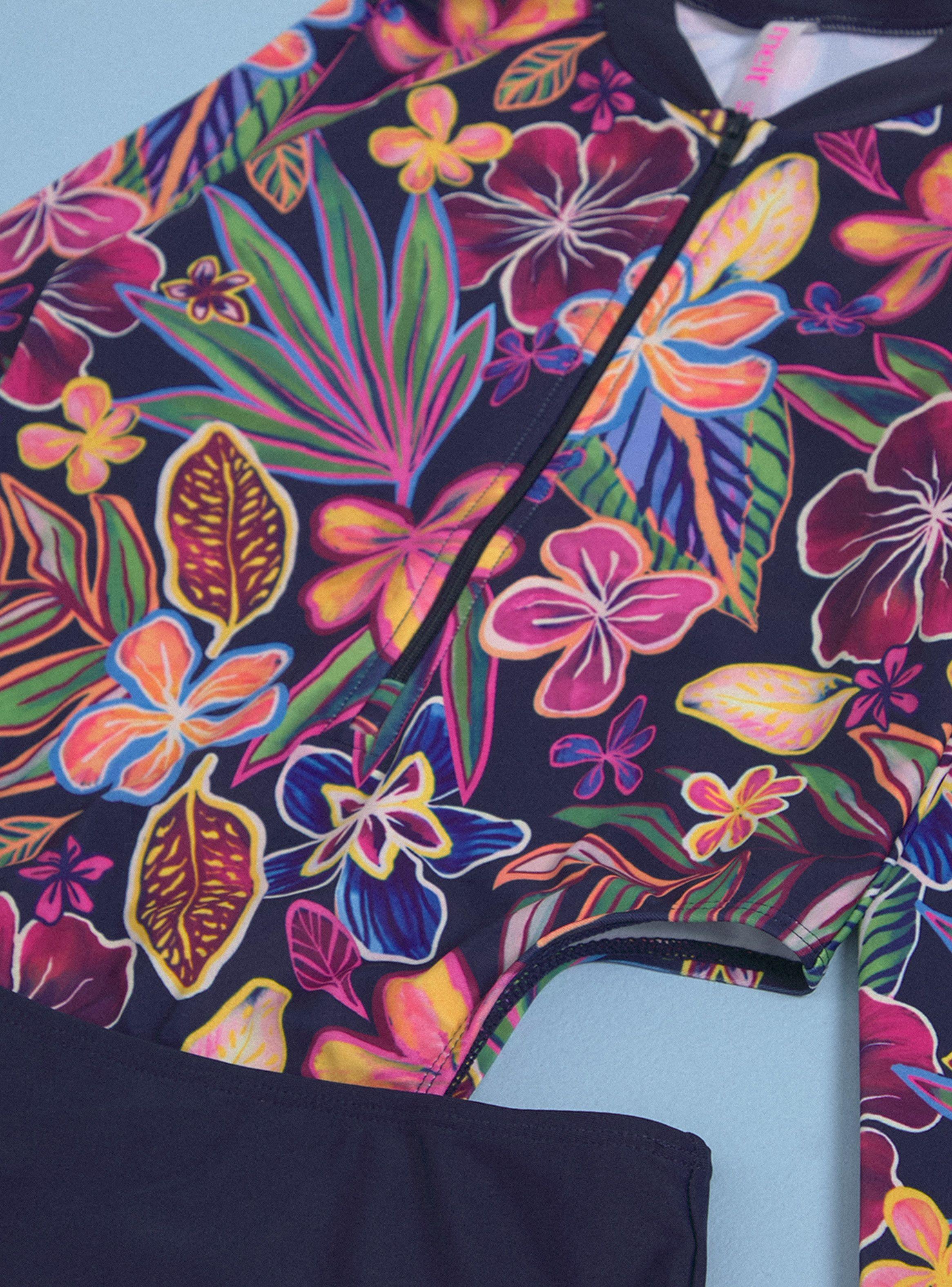 Traje de Baño Enterito Cut Out Estampado-4