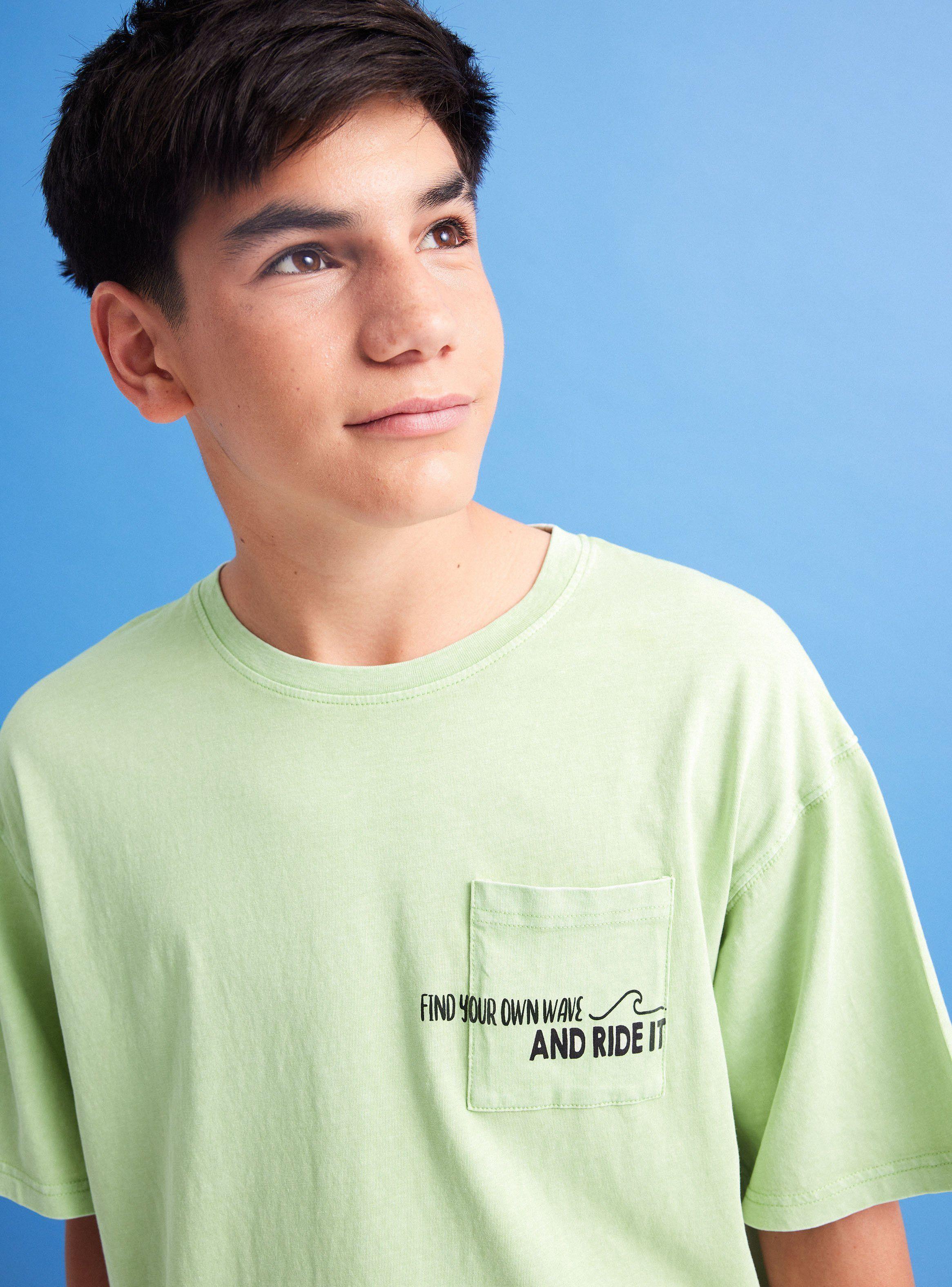 Polera Bolsillo con Print-1