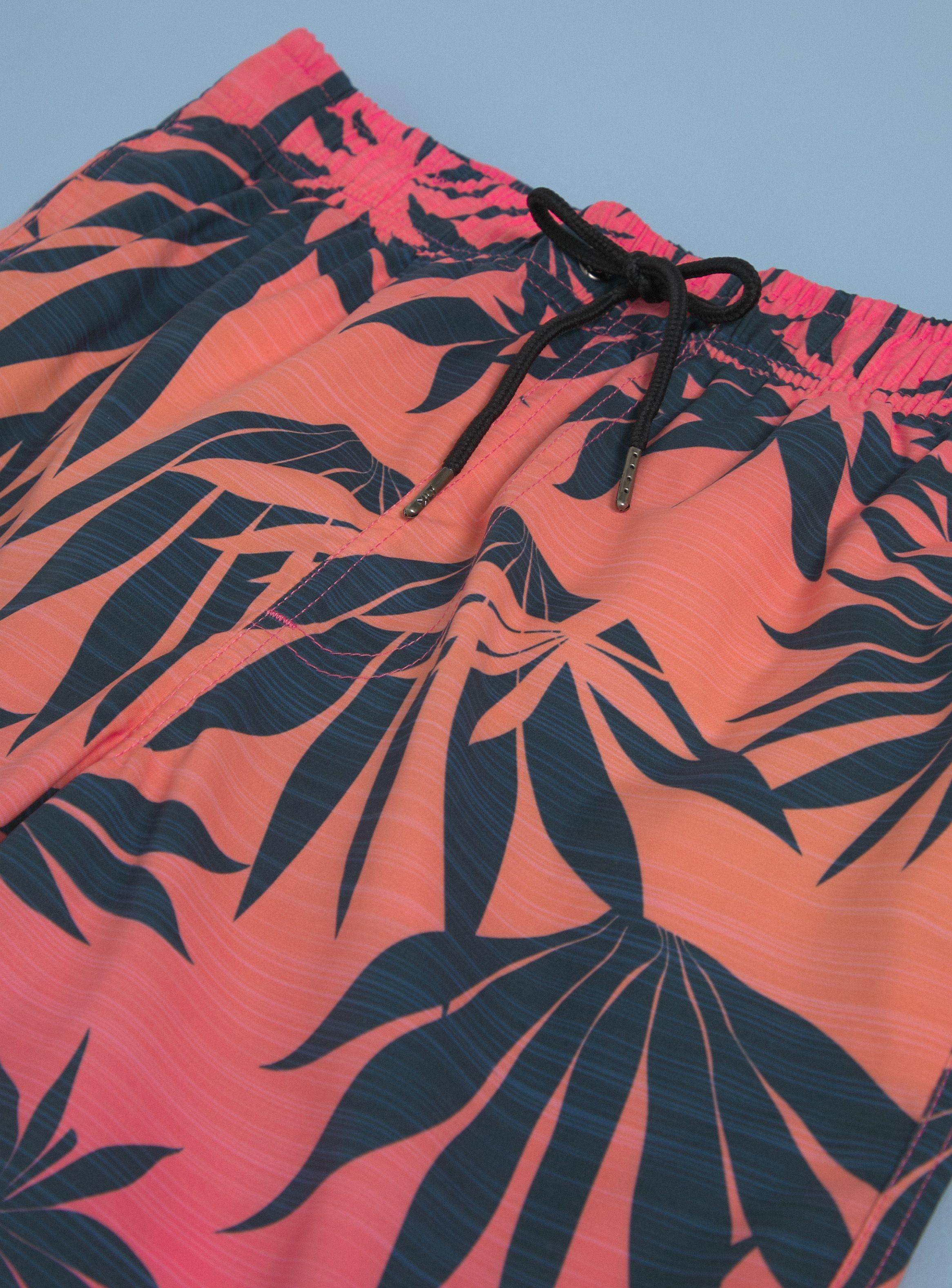 Traje de Baño Estampado Completo Tropical-2