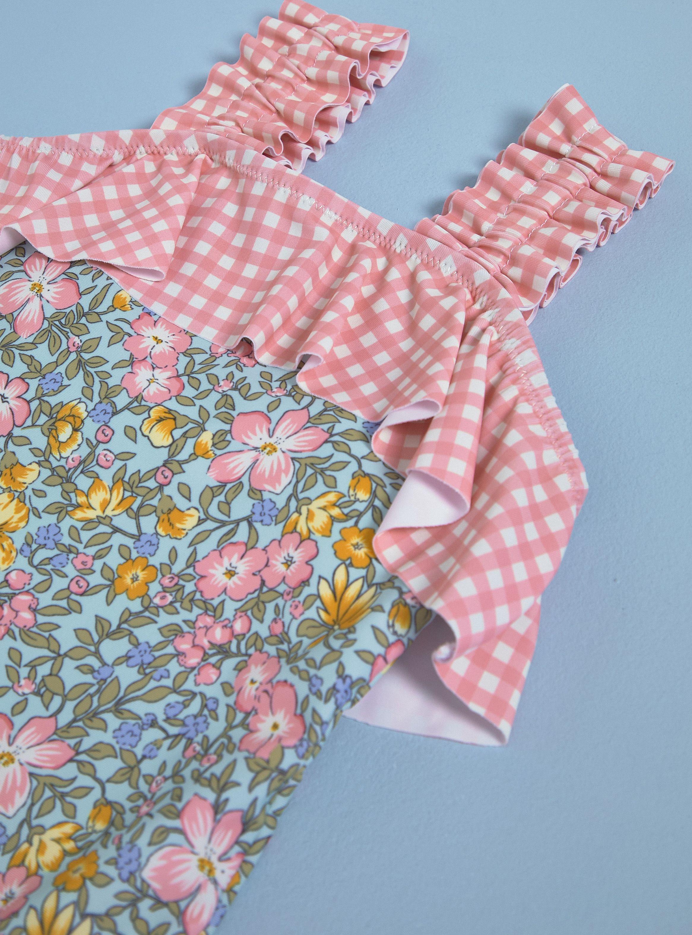 Traje de Baño Tirantes Elasticos y Vuelos-2