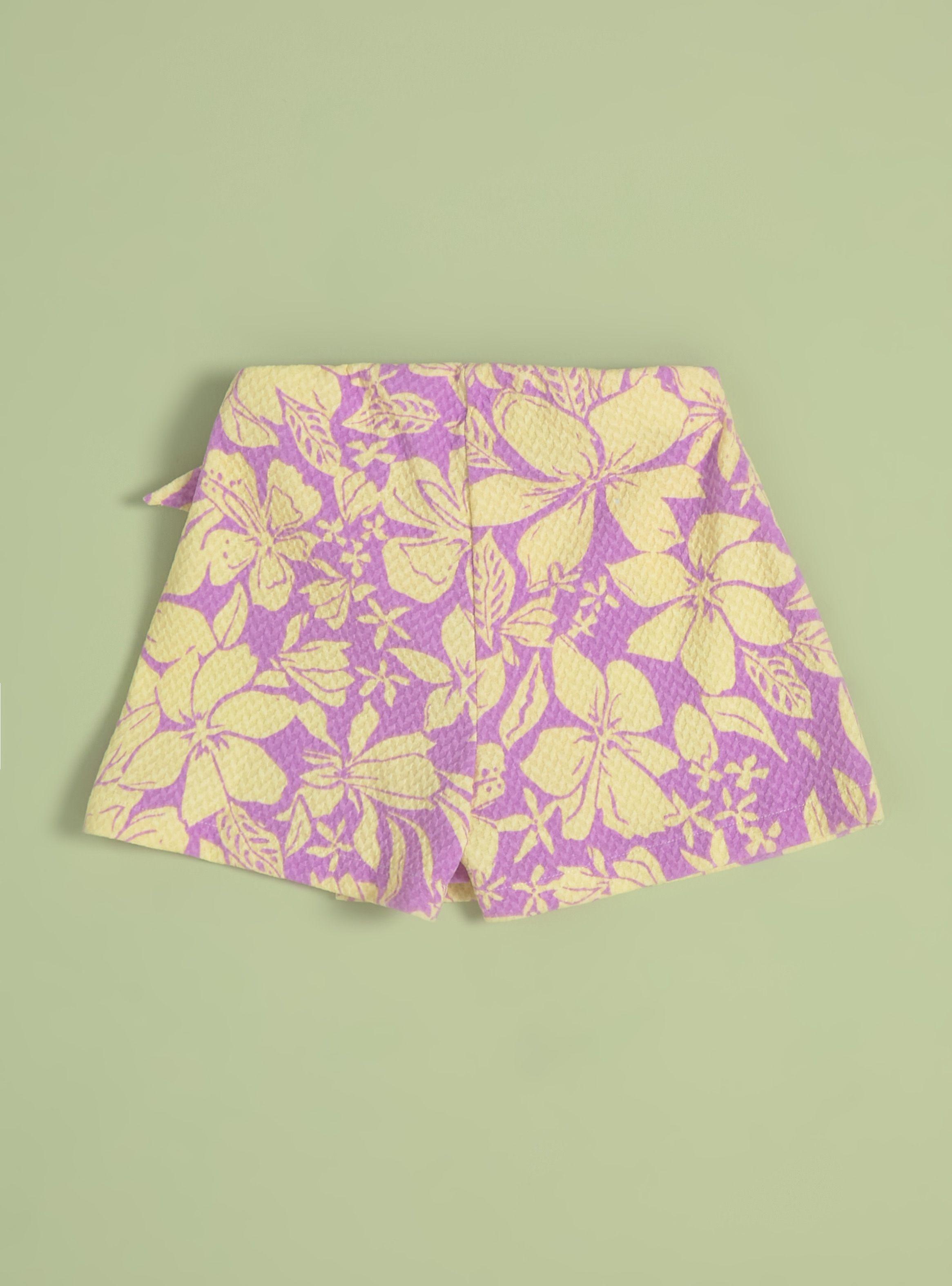 Short Falda Estampada-3