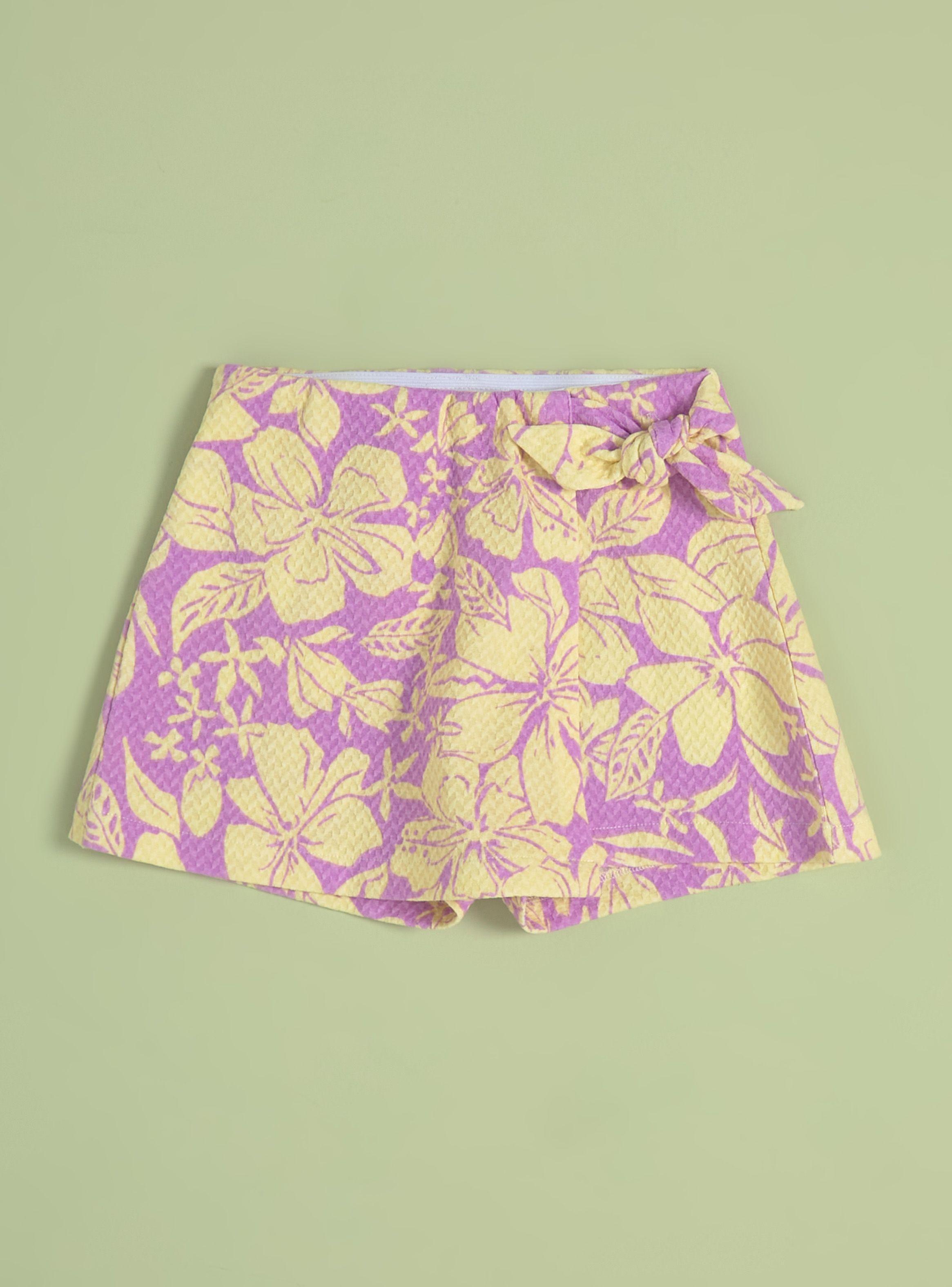 Short Falda Estampada-2