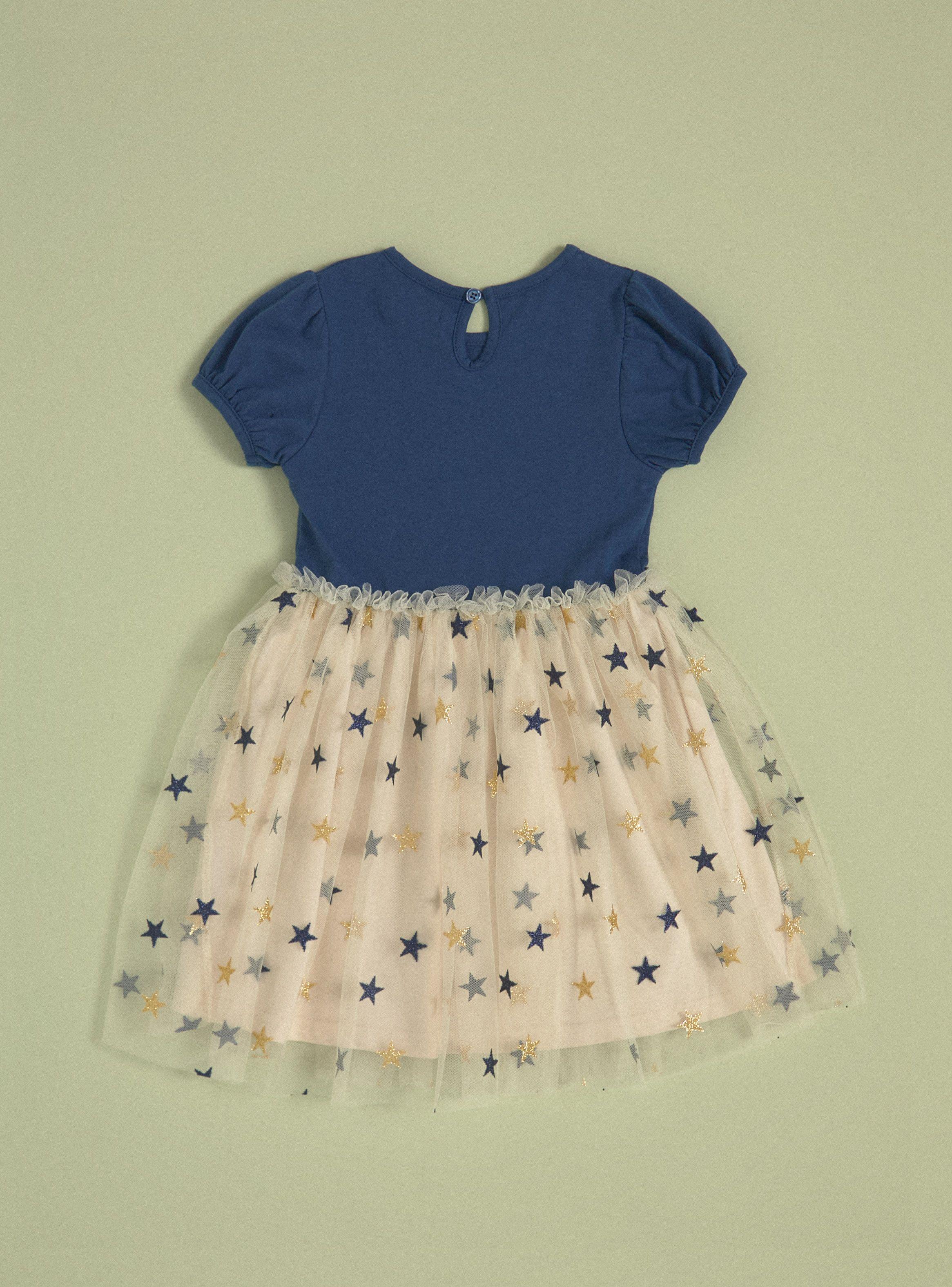 Vestido Tull Estampado Folia-3