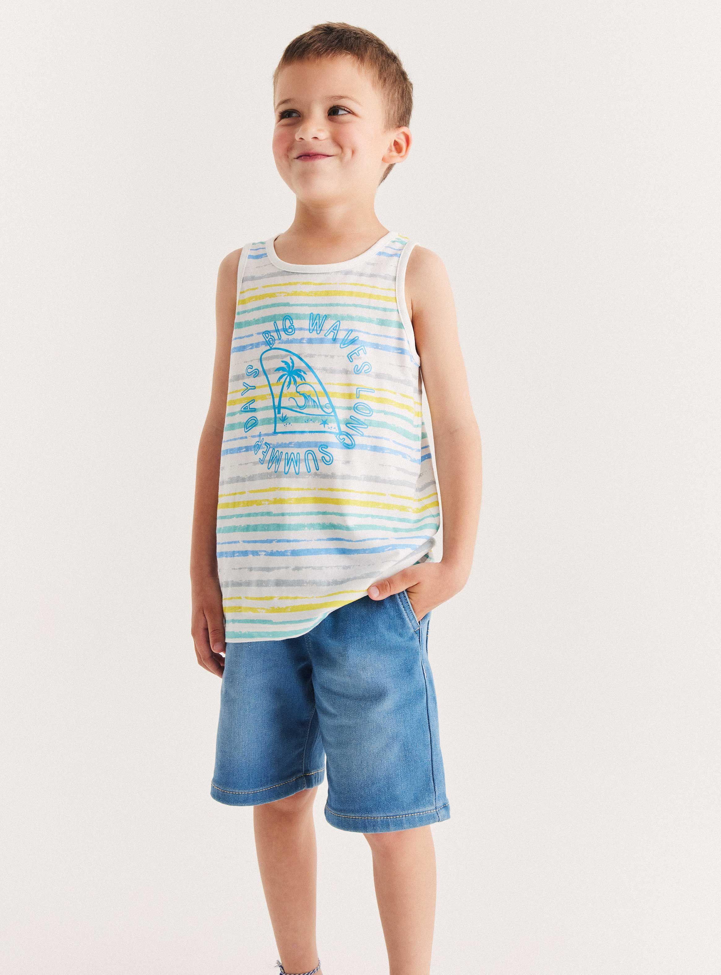 Polera Tank Estampada-0