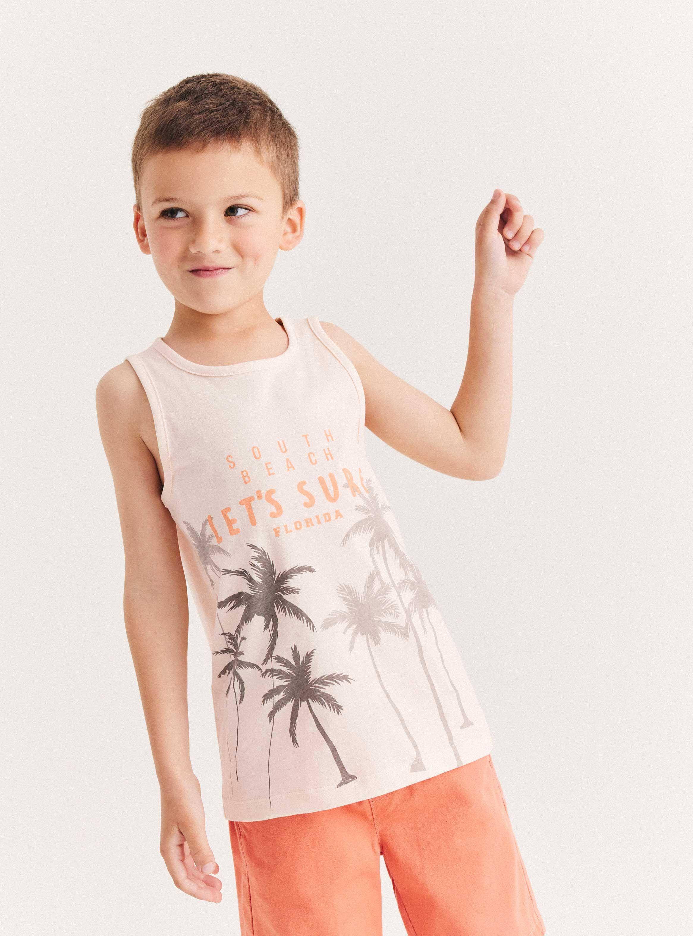 Polera Tank Estampada-0