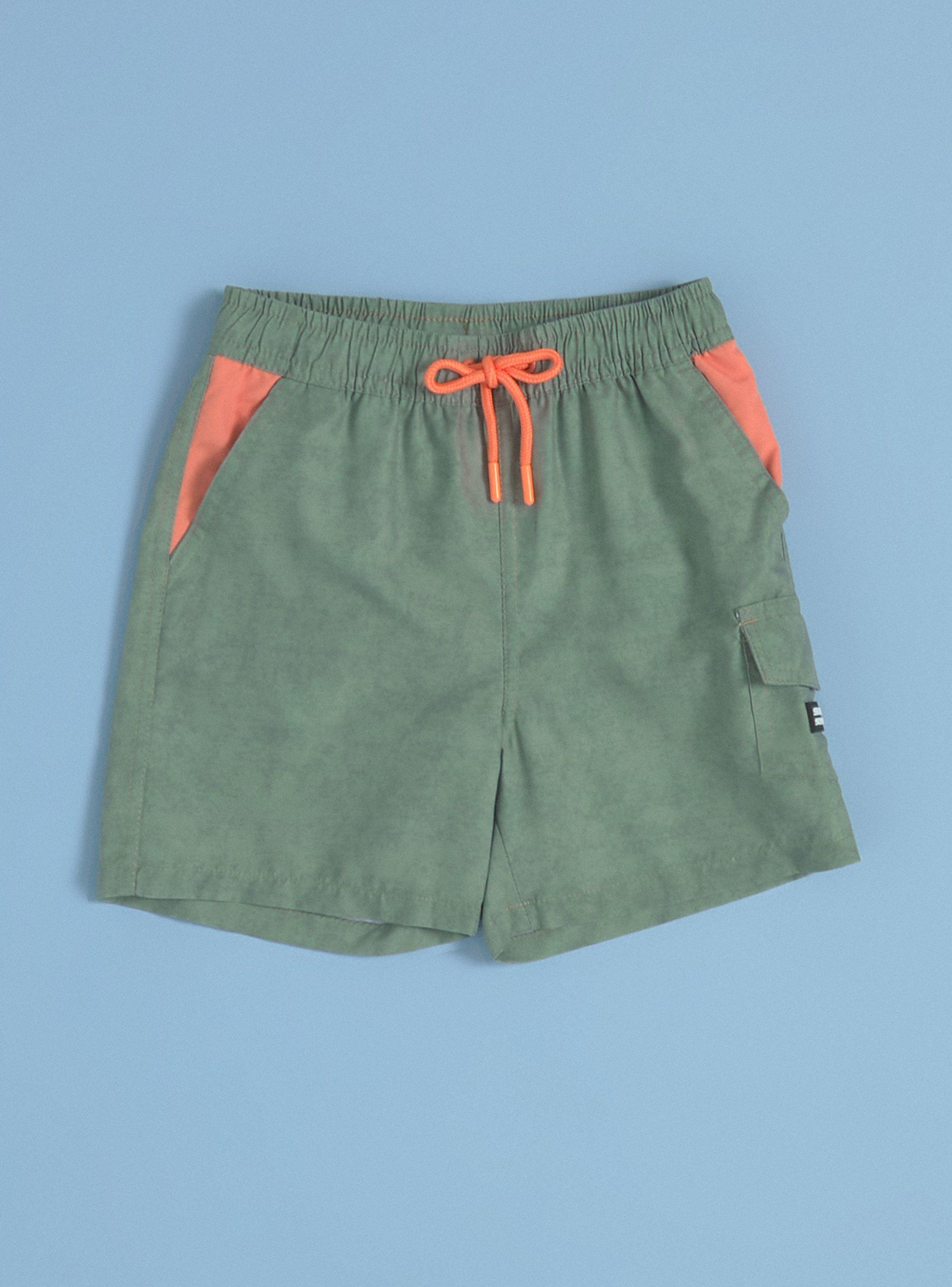 Traje de Baño Cargo Efecto Lavado-2