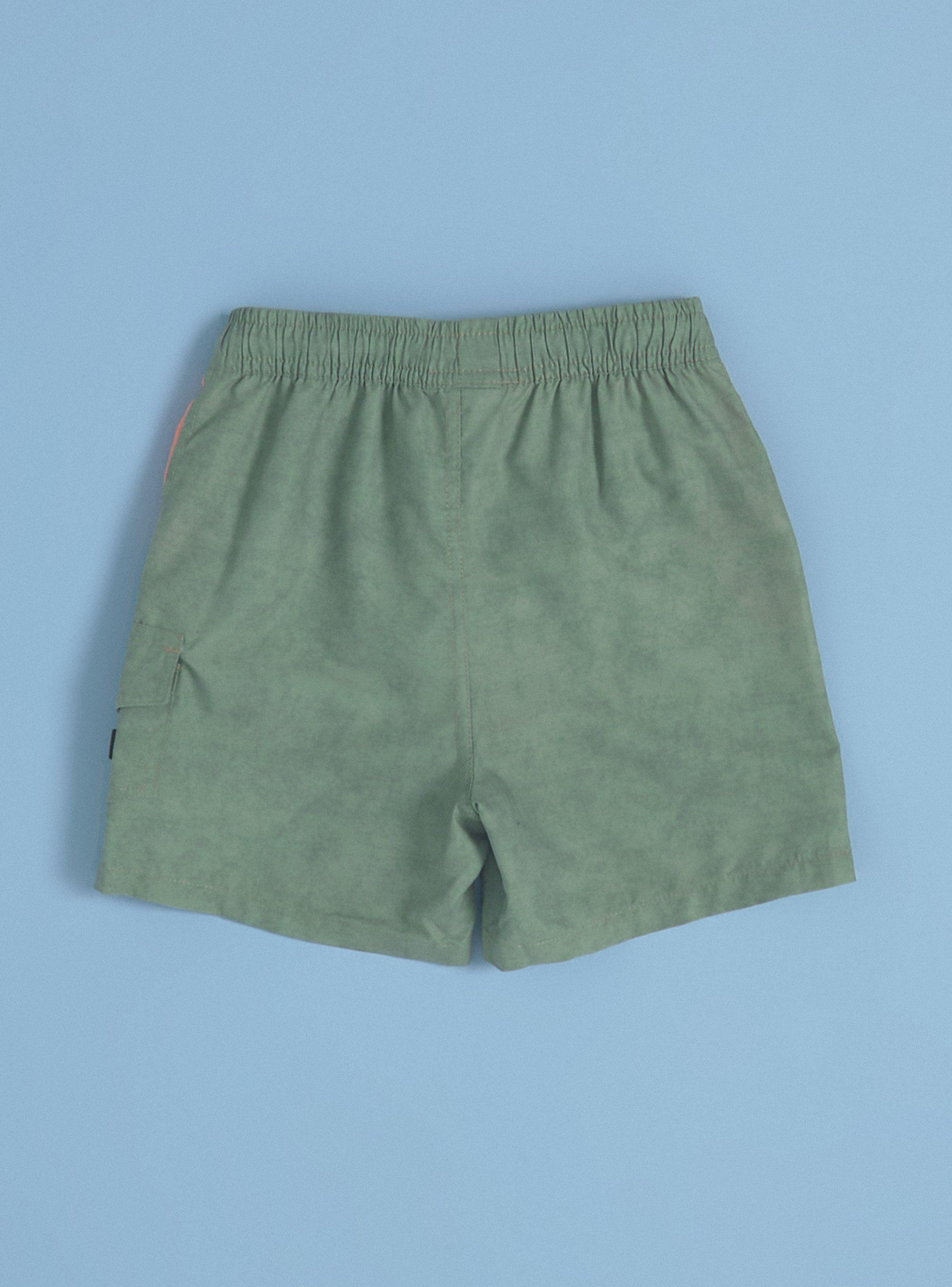 Traje de Baño Cargo Efecto Lavado-3