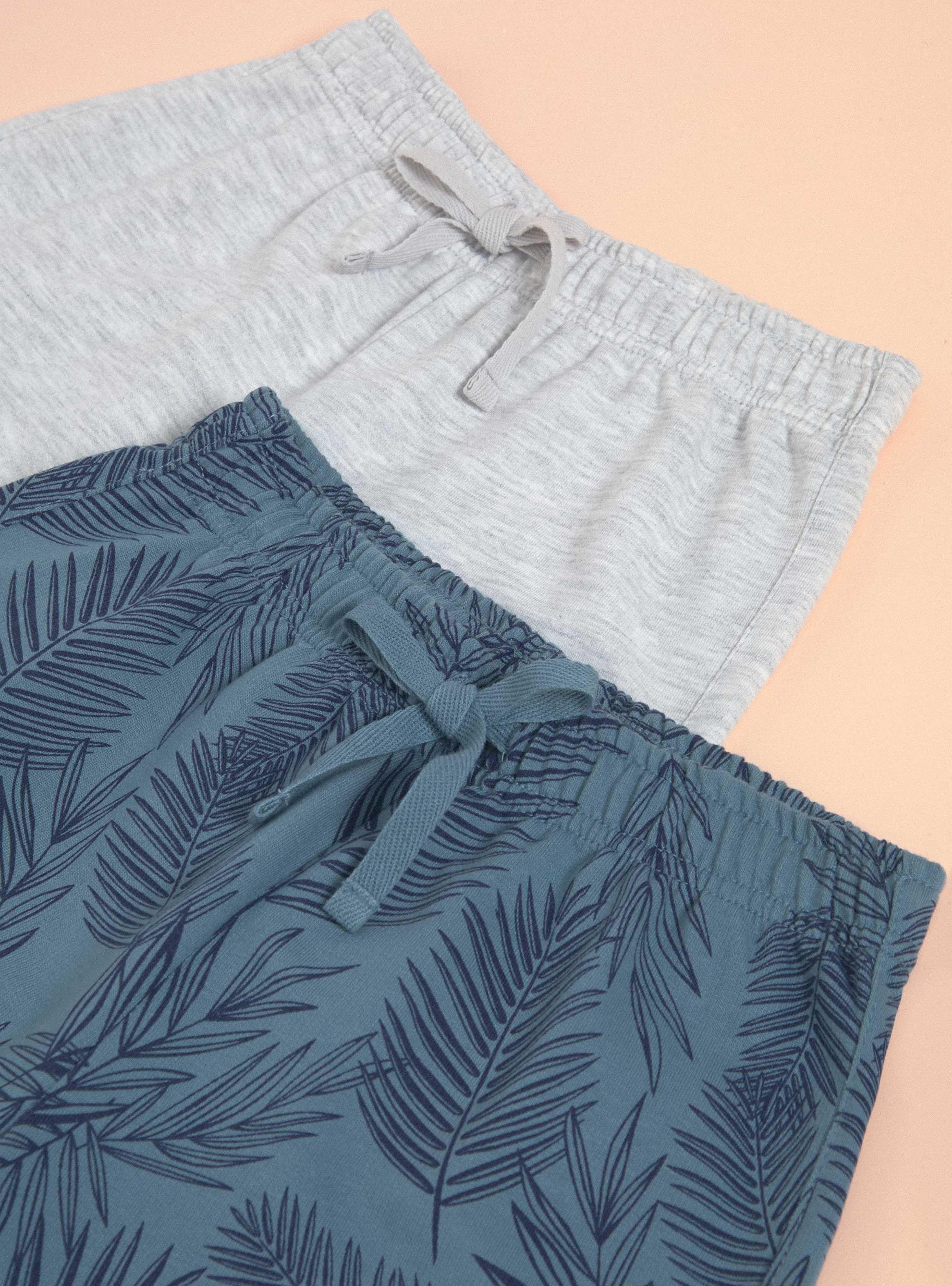 Bermuda Bipack Liso Estampado-4