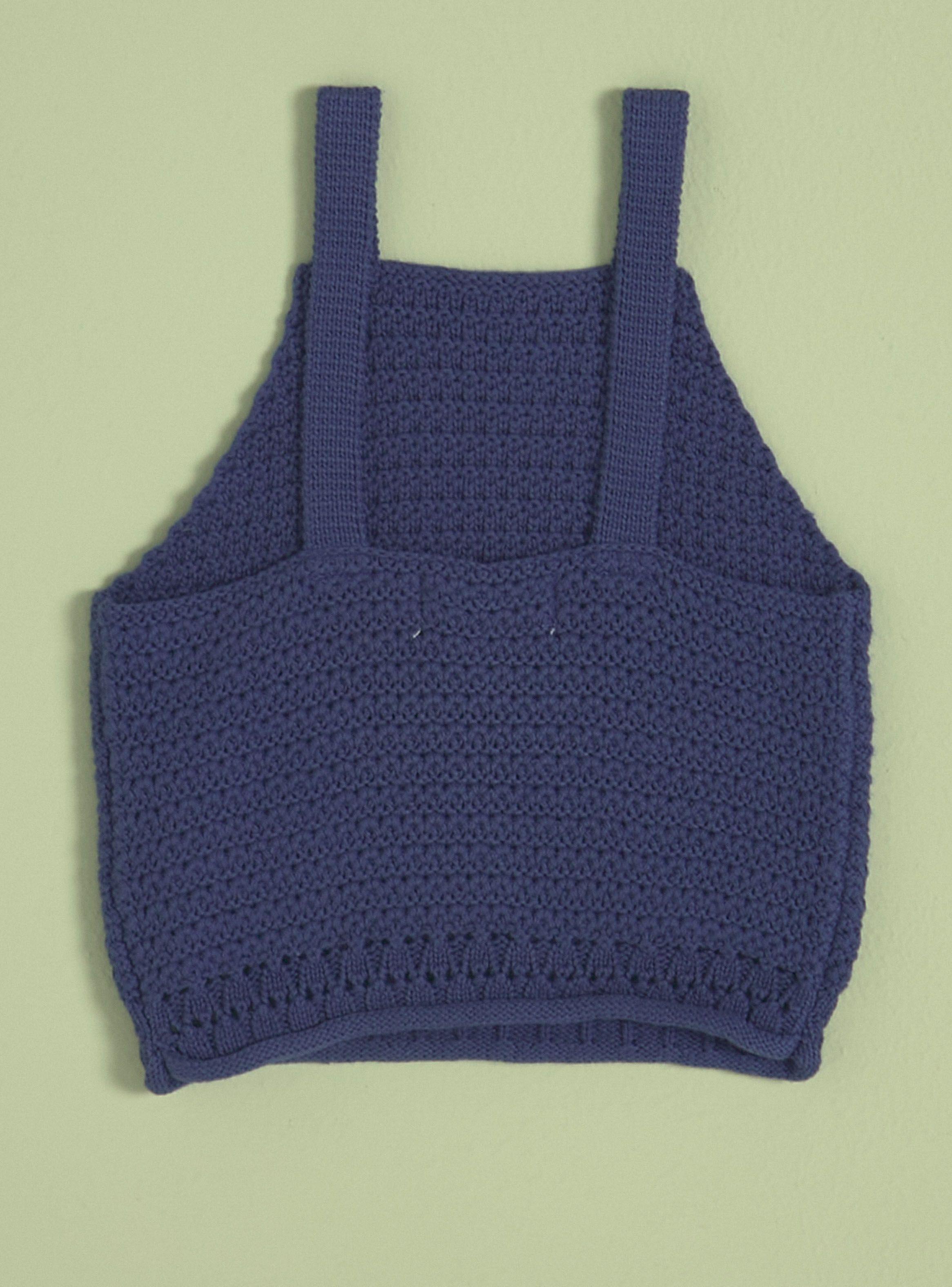 Polera Peto Crochet Algodón-3