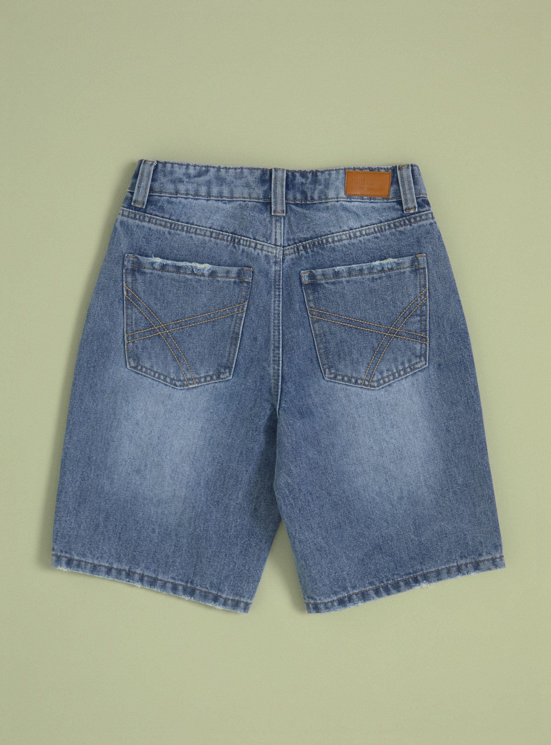 Short Baggy Jeans-3