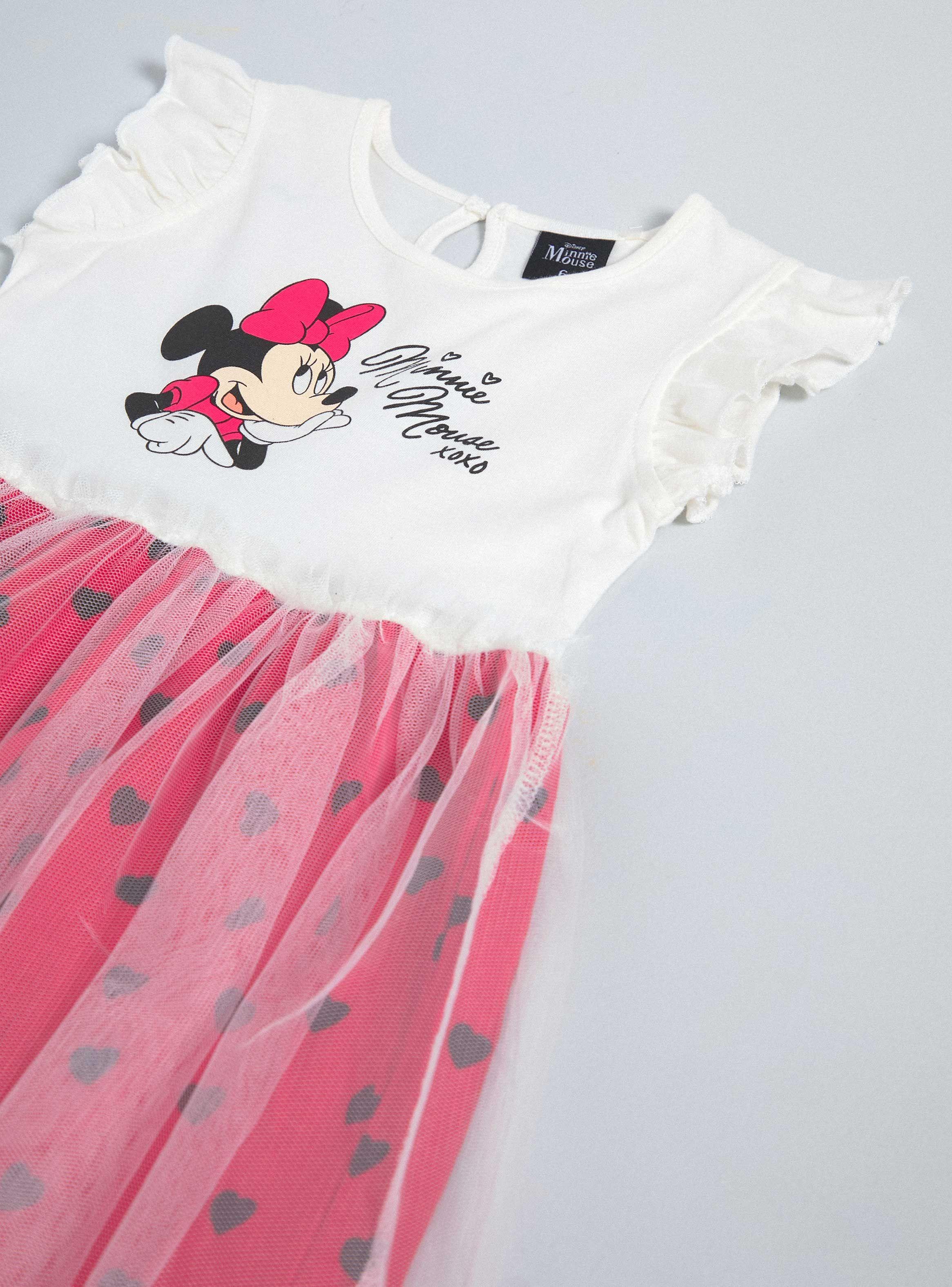 Vestido Niña con Tul Minnie Disney-4
