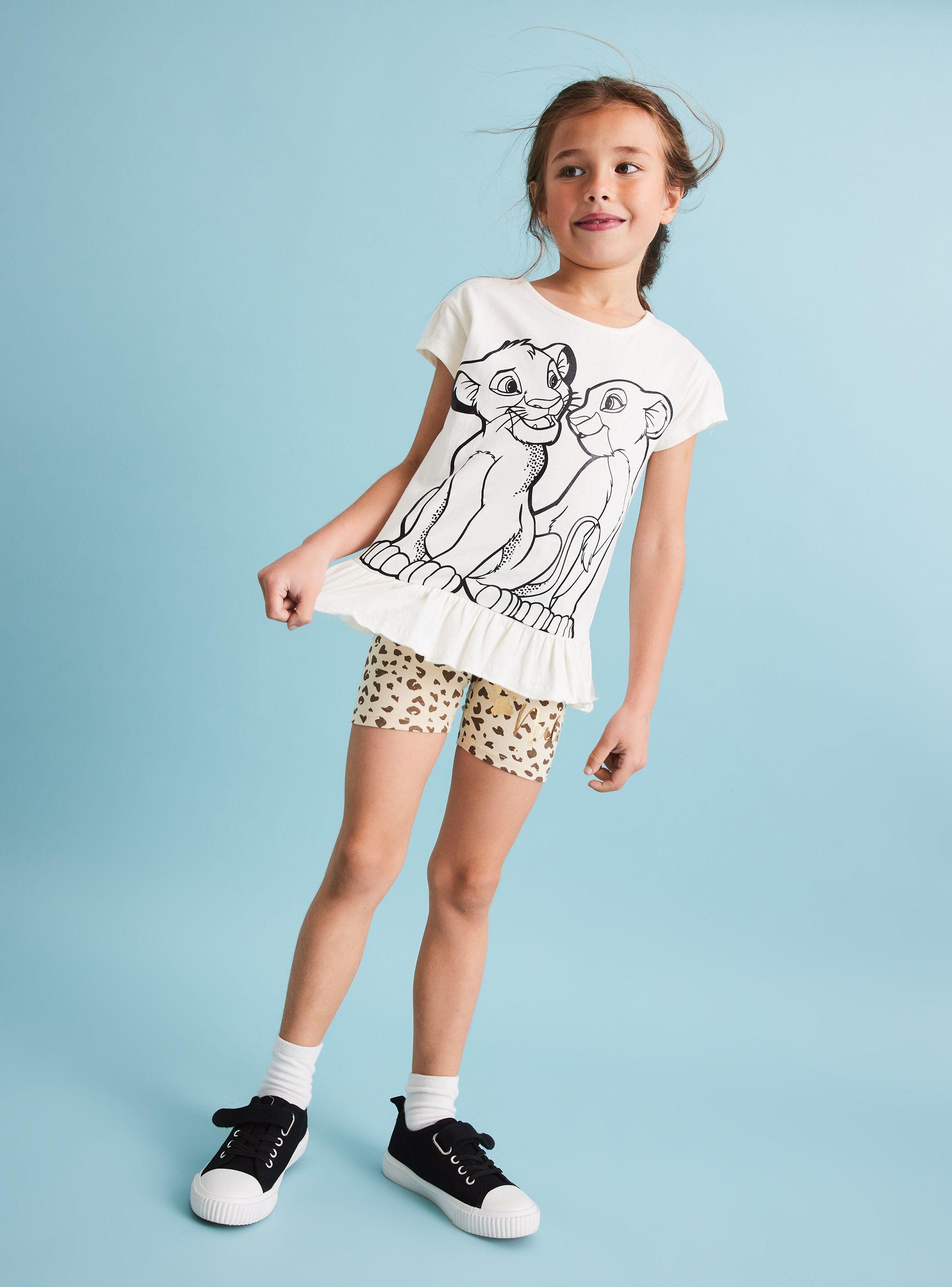 Calza Cortas Niña Estampadas Nala Disney-0
