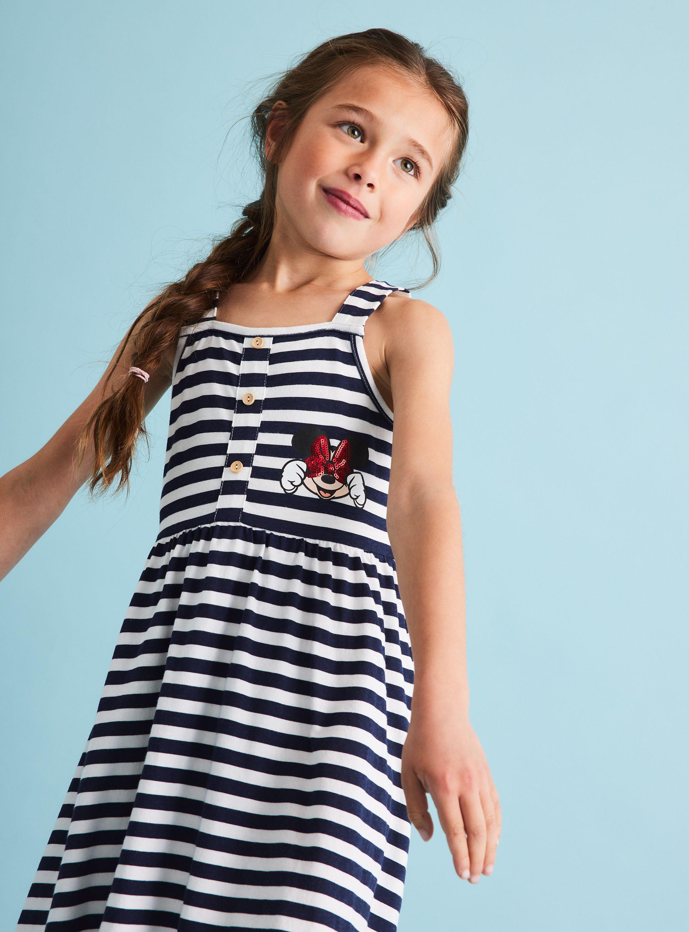 Vestido sin Mangas con Botones Minnie Mouse Disney-1
