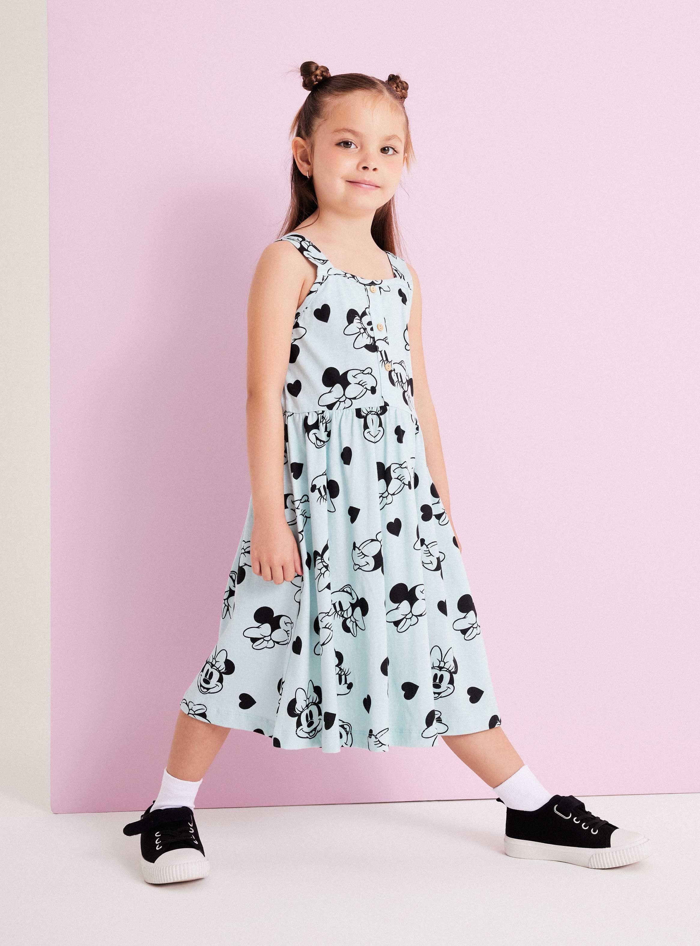 Vestido sin Mangas con Botones Minnie Mouse Disney-0