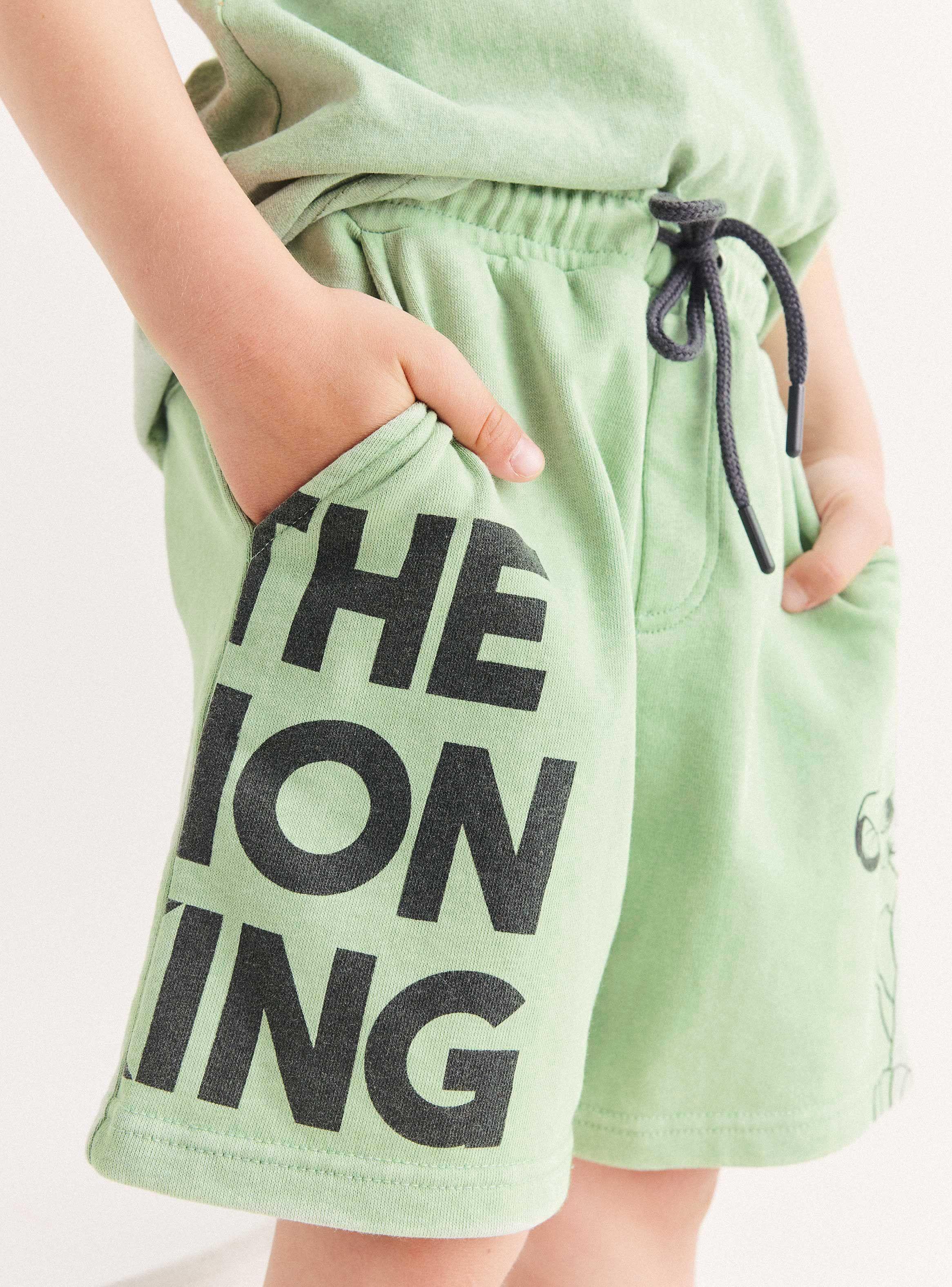 Short Estampado Rey Leon Acid Wash-1