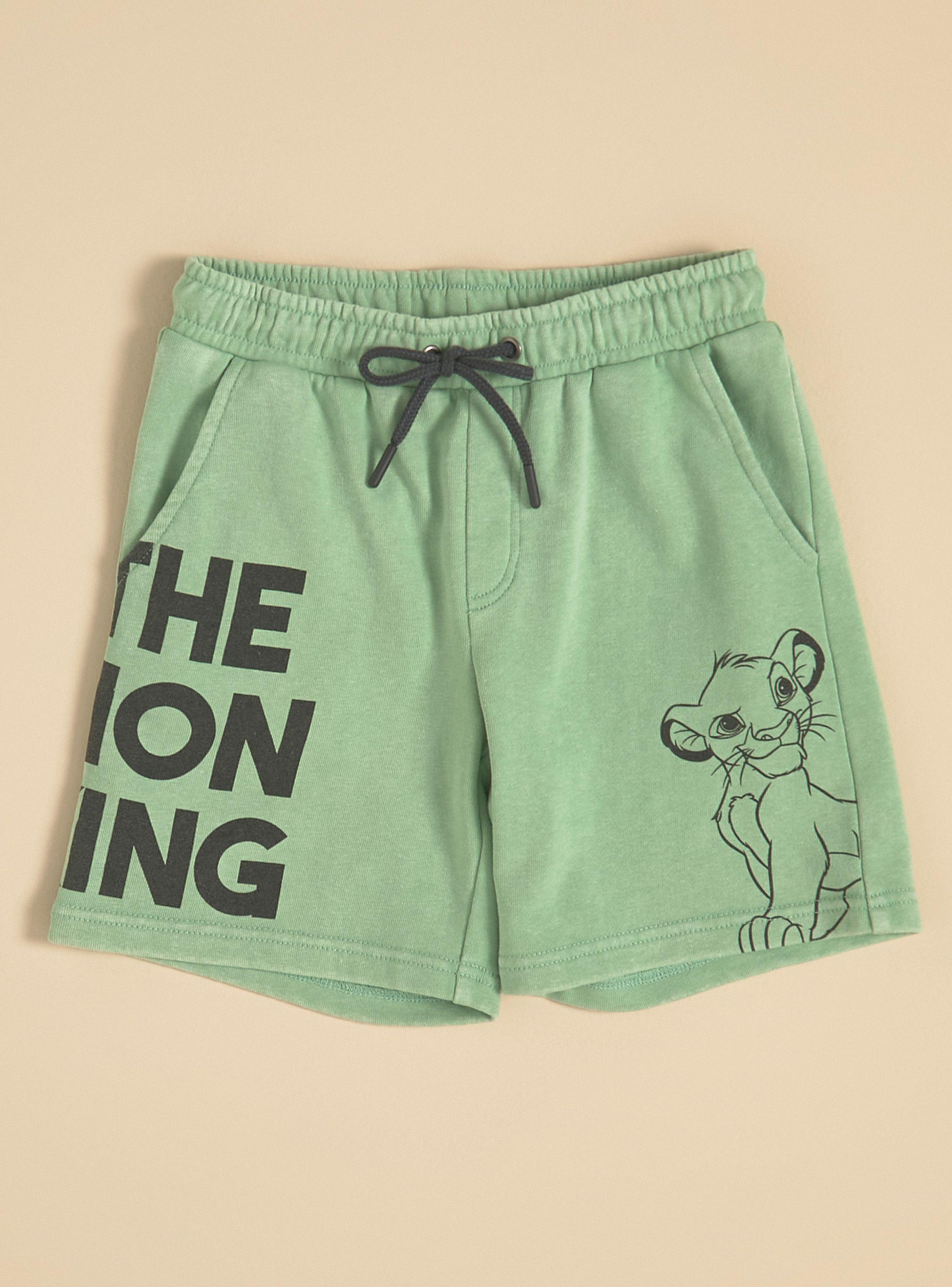 Short Estampado Rey Leon Acid Wash-2