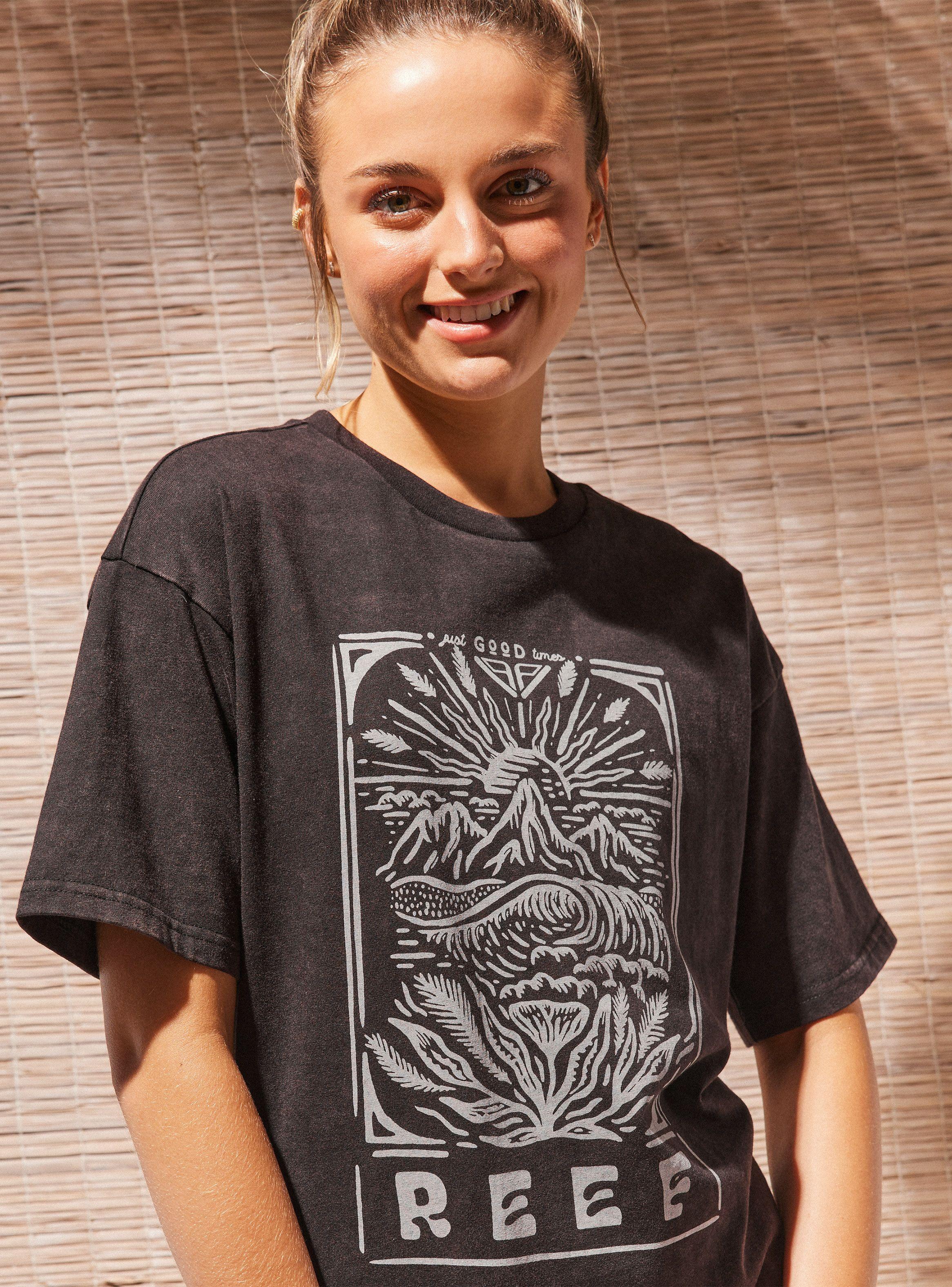 Polera Manga Corta Estampado de Tacto Suave-2