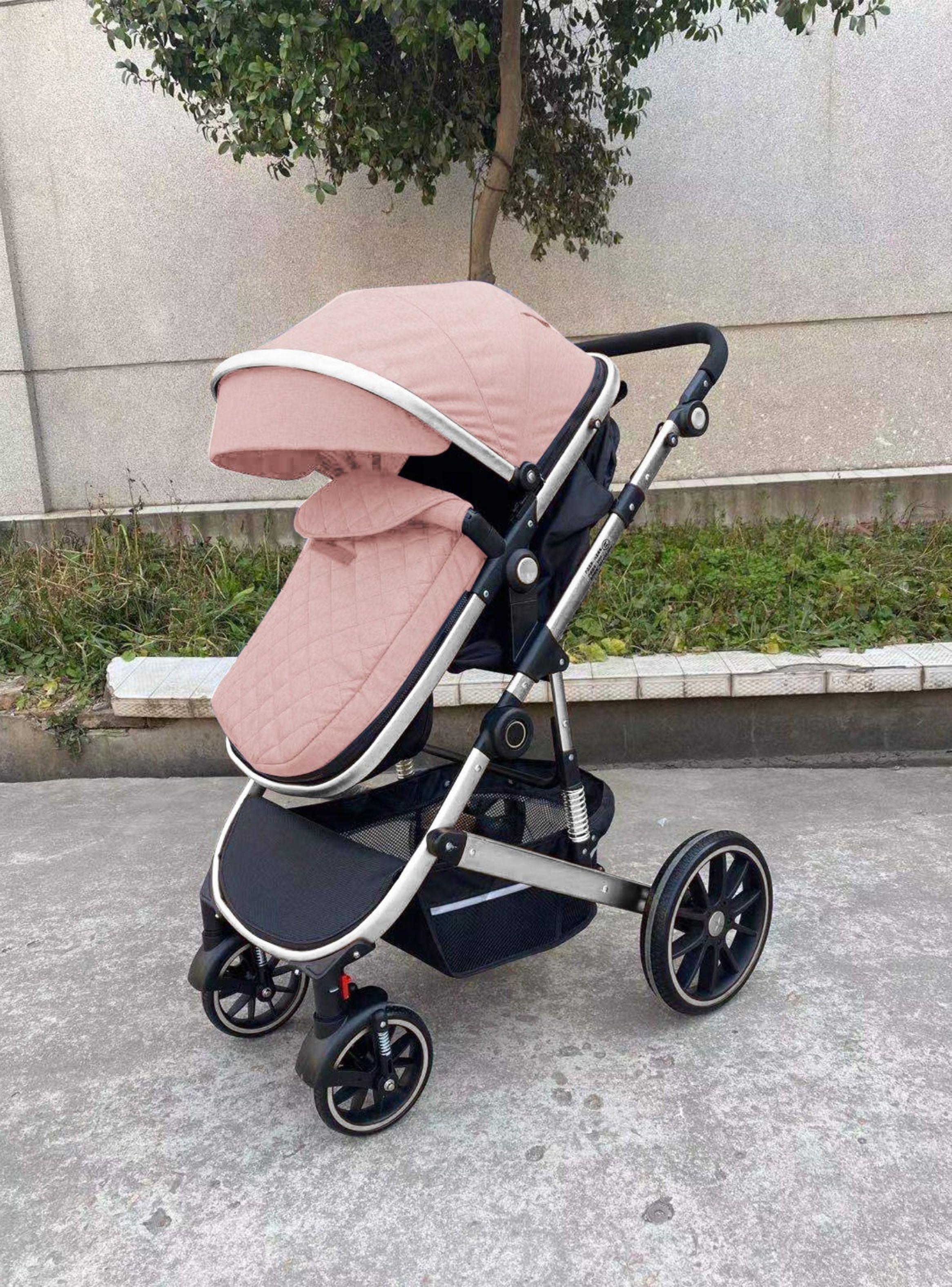 Coche Travel Lux Rosado 3X1-5