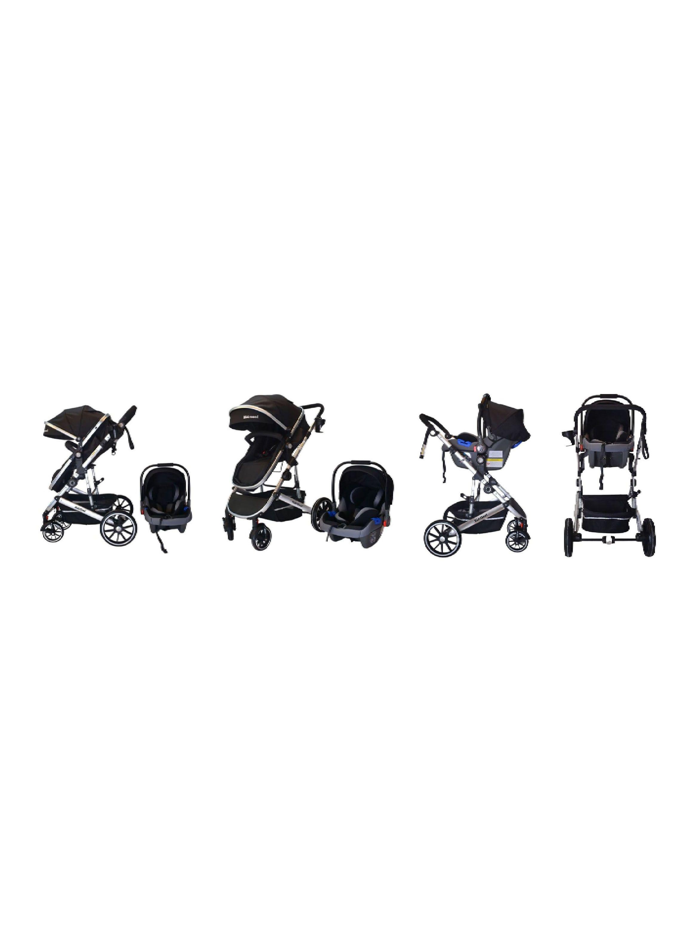 Coche Travel Lux Negro 3 X 1-4