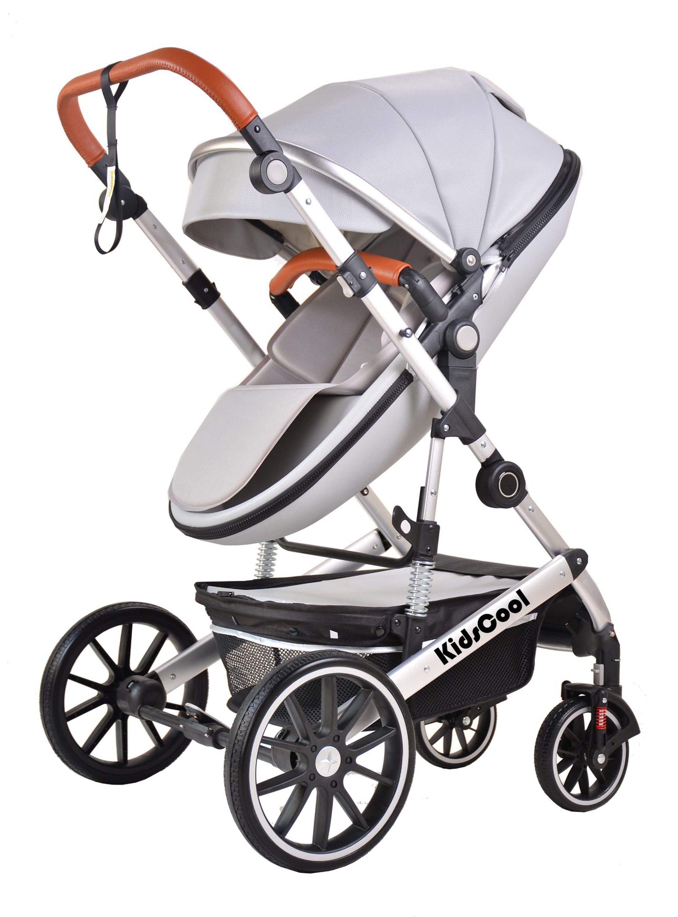 Coche Cuna Egg Gris 3 En 1-2