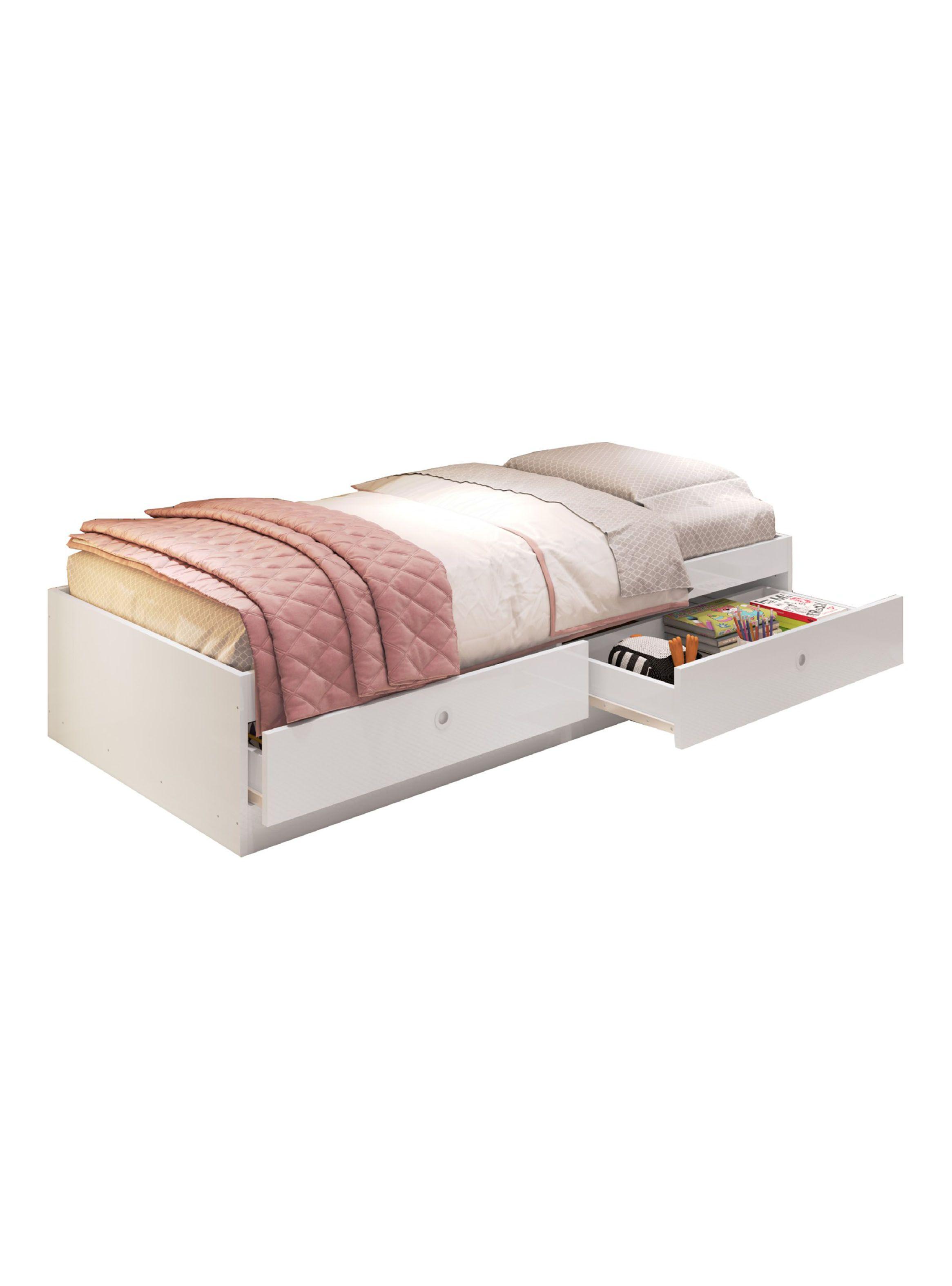 Cama Infantil Cariño Blanca-3