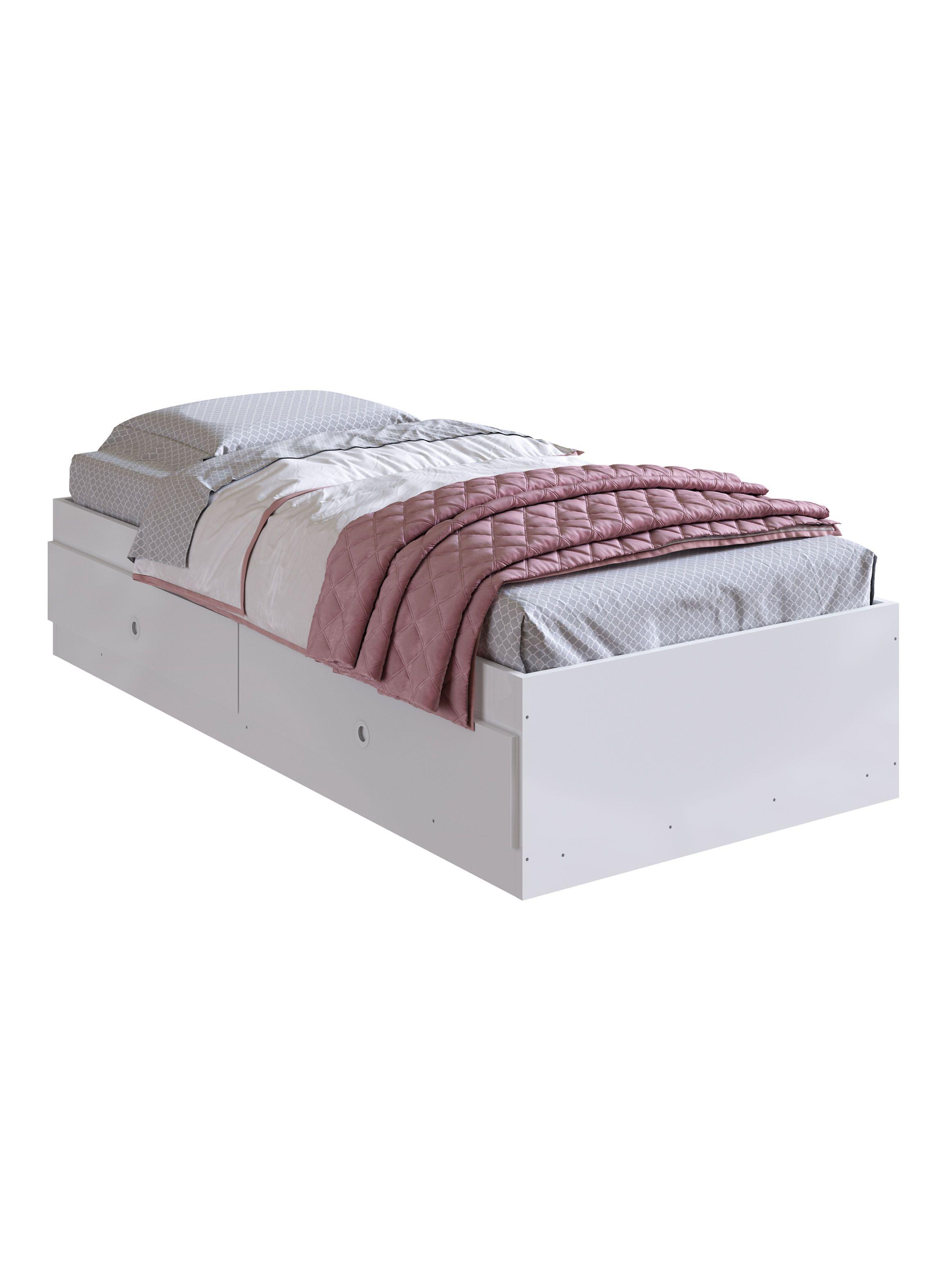 Cama Infantil Cariño Blanca-2
