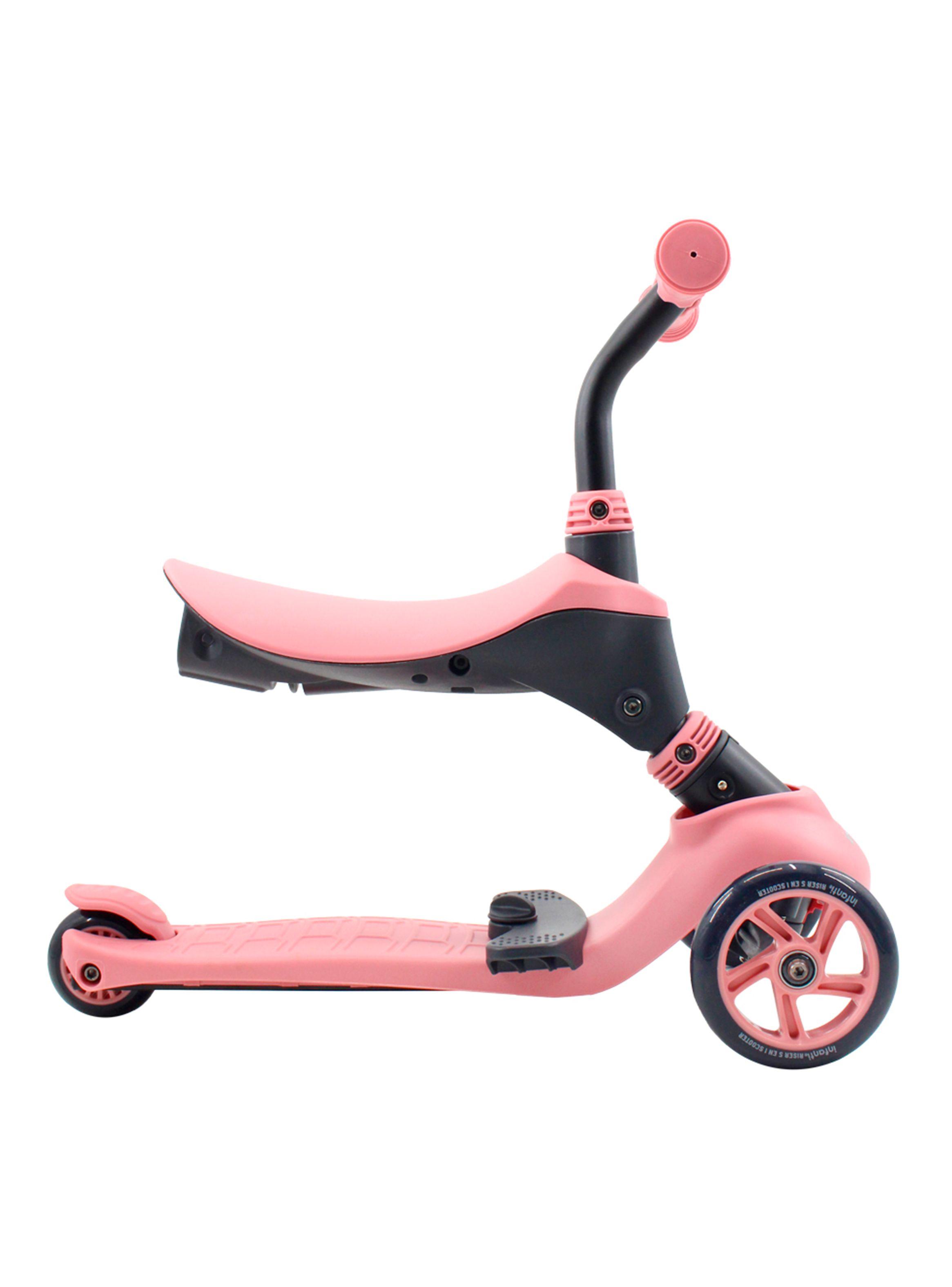 Scooter 5 en 1 Riser Rosado Infanti-2