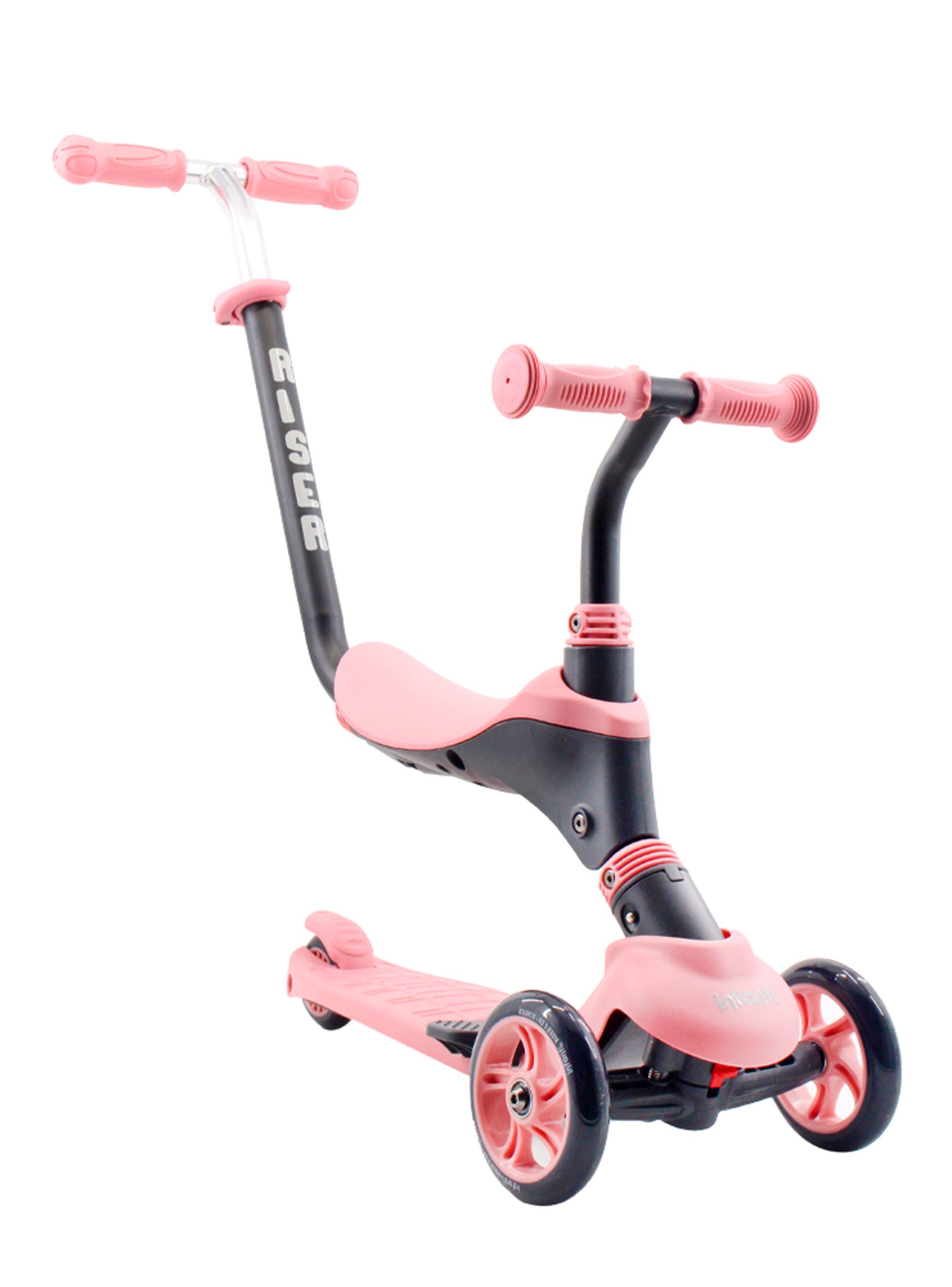 Scooter 5 en 1 Riser Rosado Infanti-0