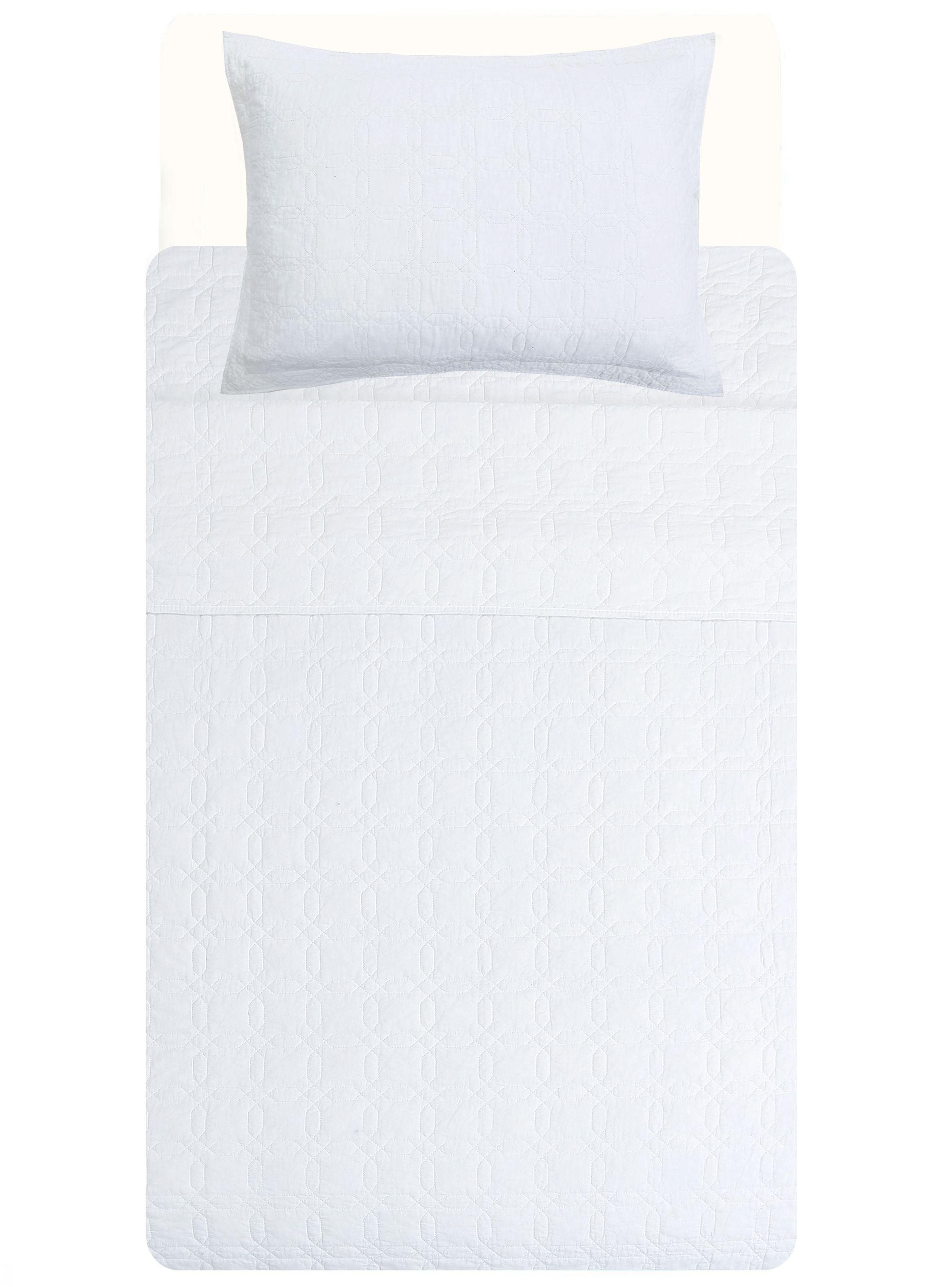 Quilt Geométrico 1.5 Plazas-3