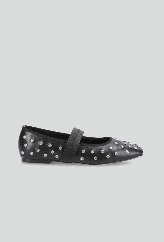 Zapato Casual Tira Elasticada y Strass Mujer-4