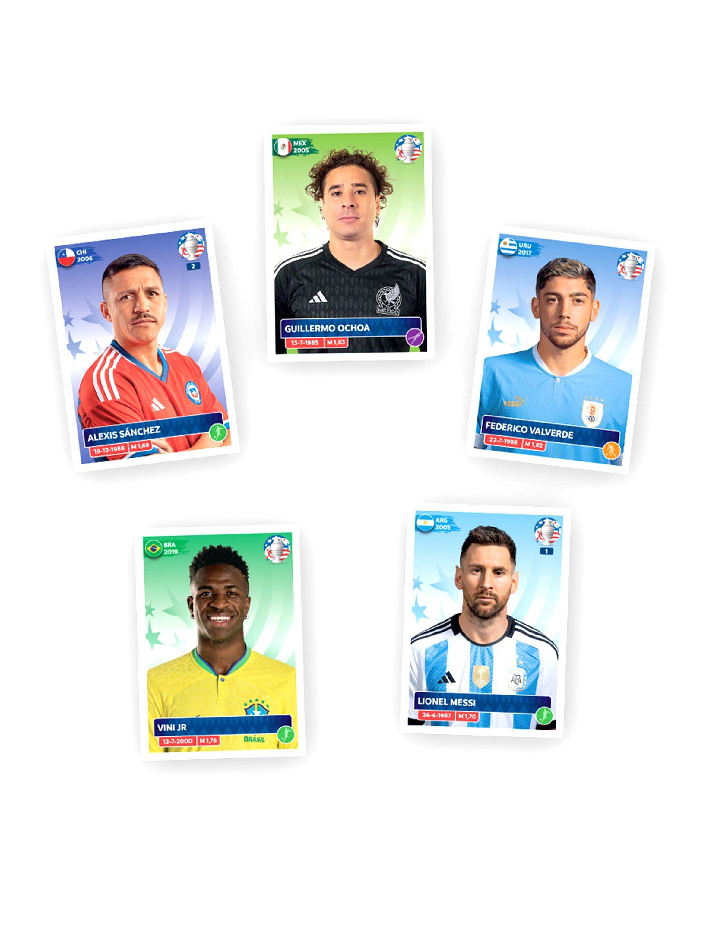Pack 1 Álbum + 5 Sobres Copa América 2024-4