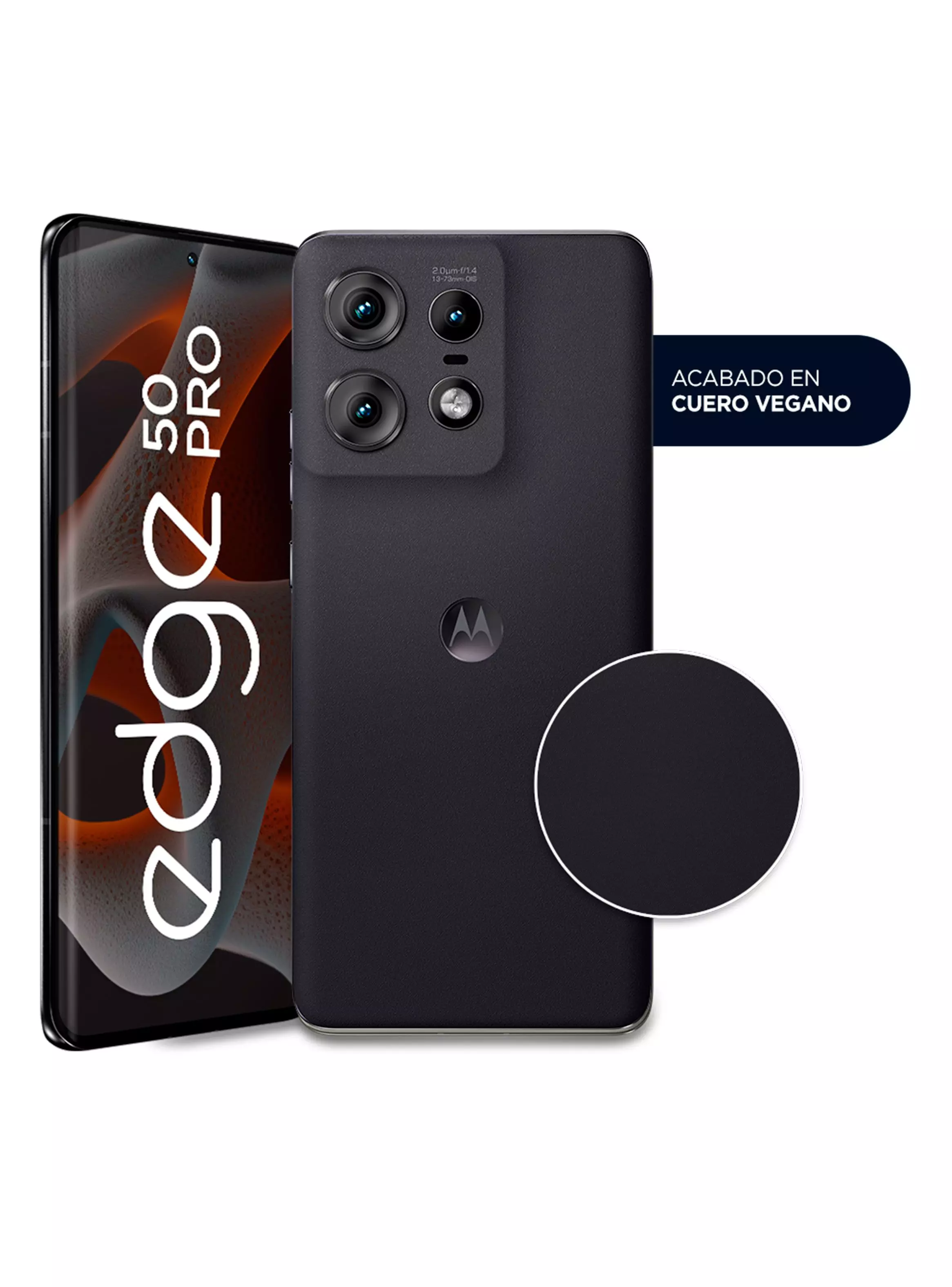 Smartphone Edge 50 Pro 5G 512GB 6.6" Negro Liberado-2