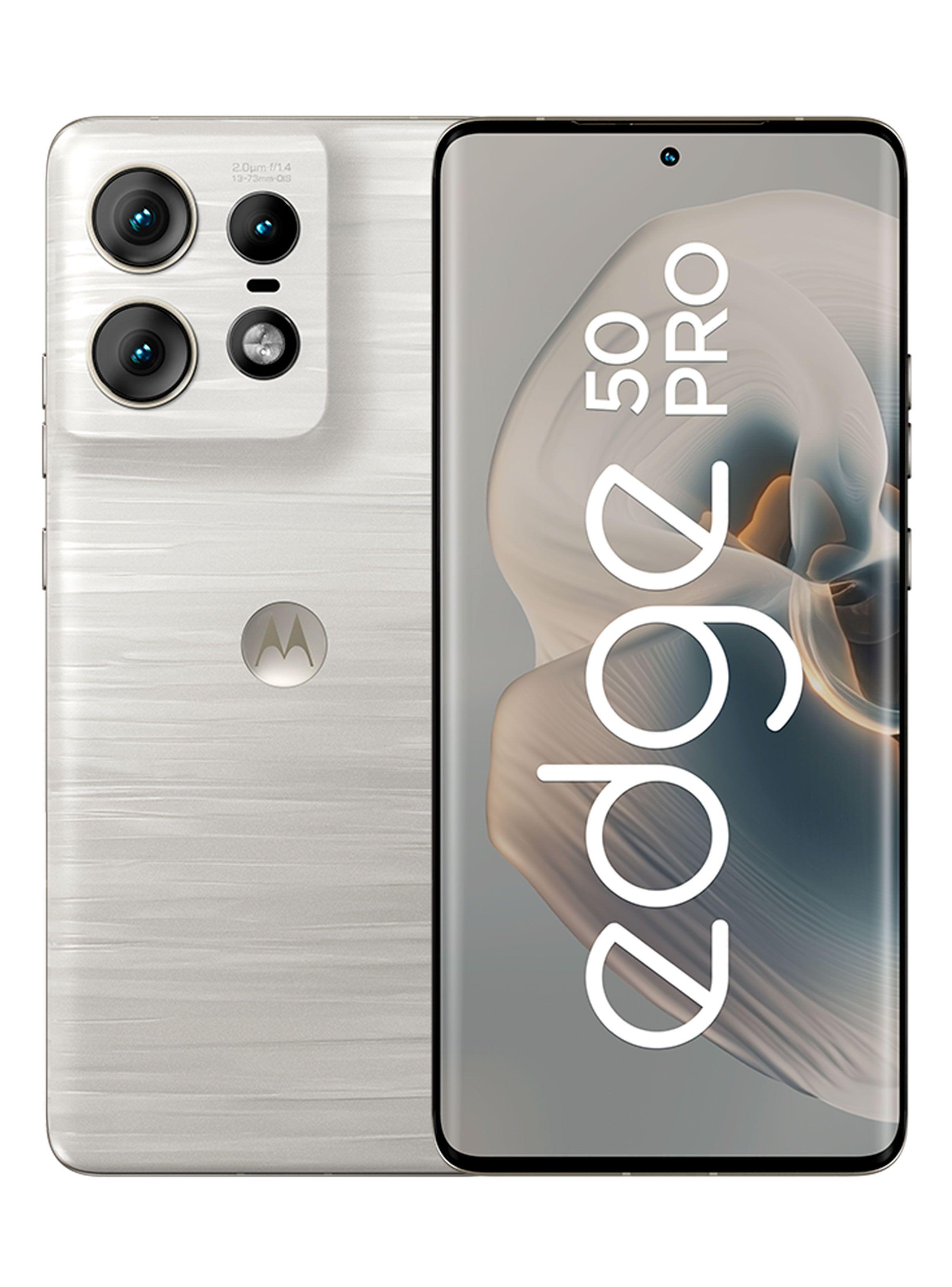 Smartphone Edge 50 Pro 5G 512GB 6.6" Blanco Liberado-0