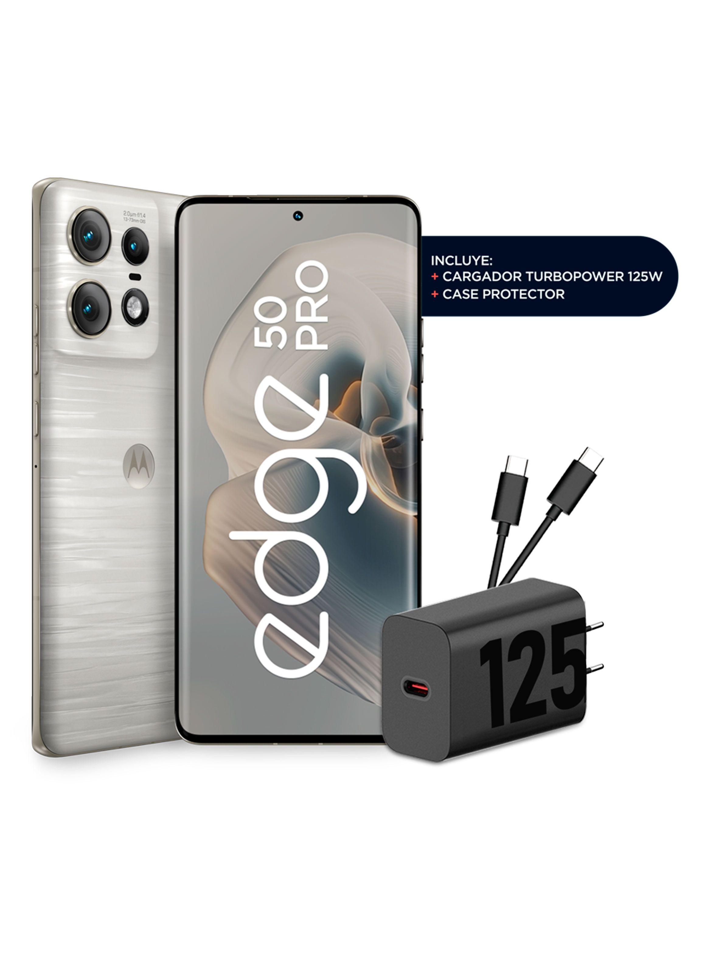 Smartphone Edge 50 Pro 5G 512GB 6.6" Blanco Liberado-1