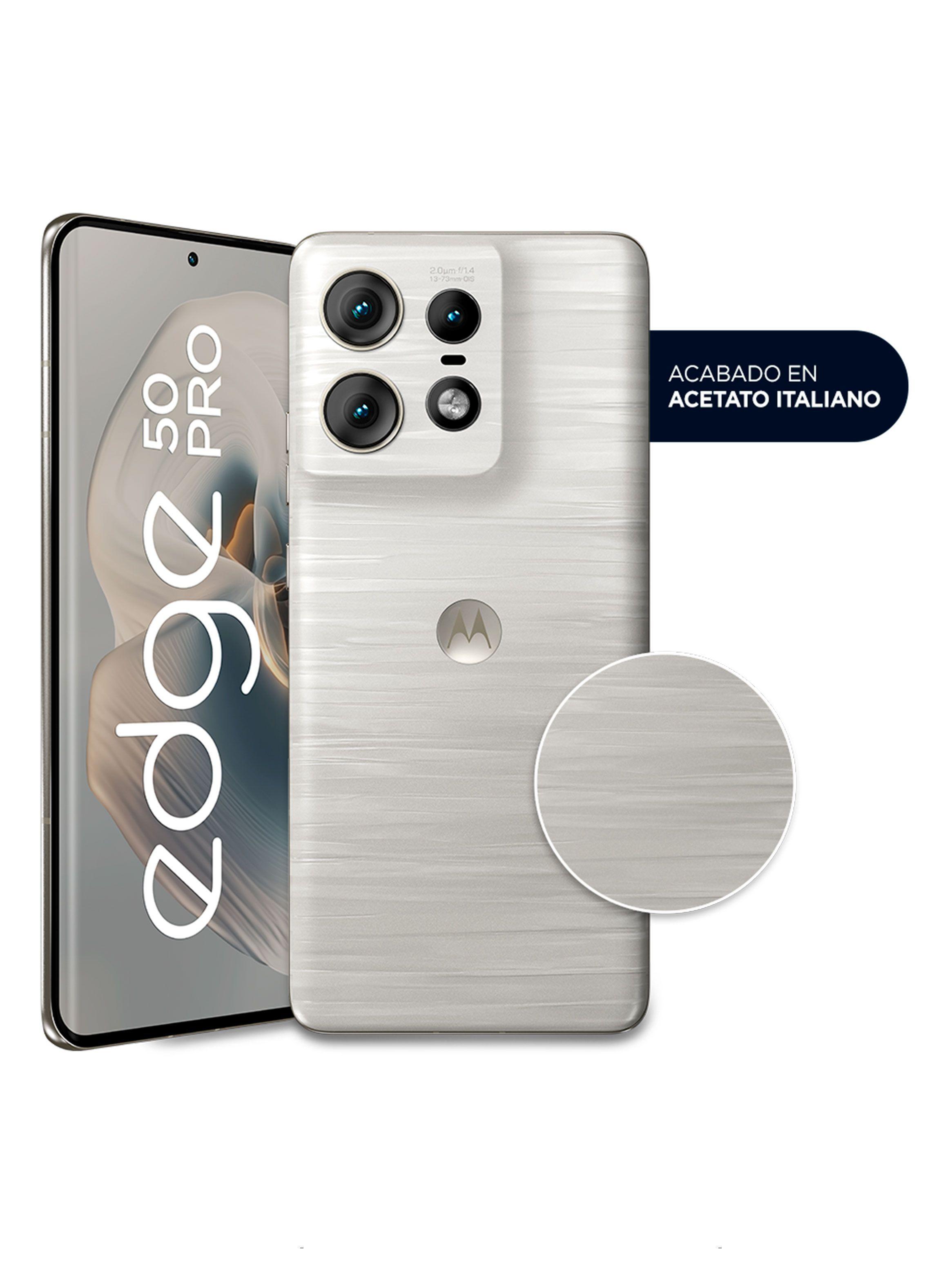 Smartphone Edge 50 Pro 5G 512GB 6.6" Blanco Liberado-2