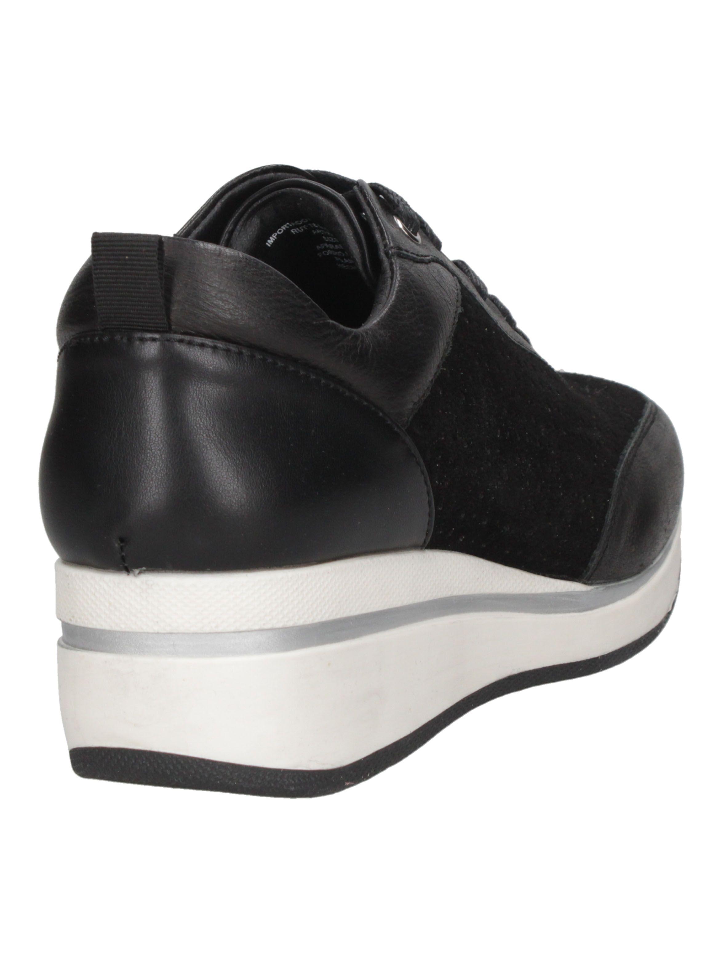Zapato Casual Plataforma Cuero Mujer-4